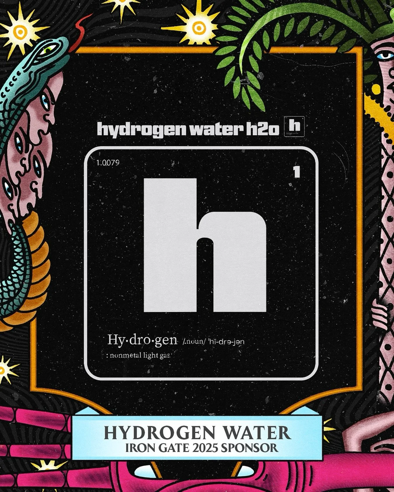 ⛓️SPONSORSHIP ALERT⛓️

@hydrogenwaterh2o 

We are so excited to introduce Hydrogen Water H20 as an official sponsor of The Iron Gate 2025. 

Hydrogen Water H2O is Australia&rsquo;s first premium, lab-verified hydrogen water, delivering 2.5+ ppm of di