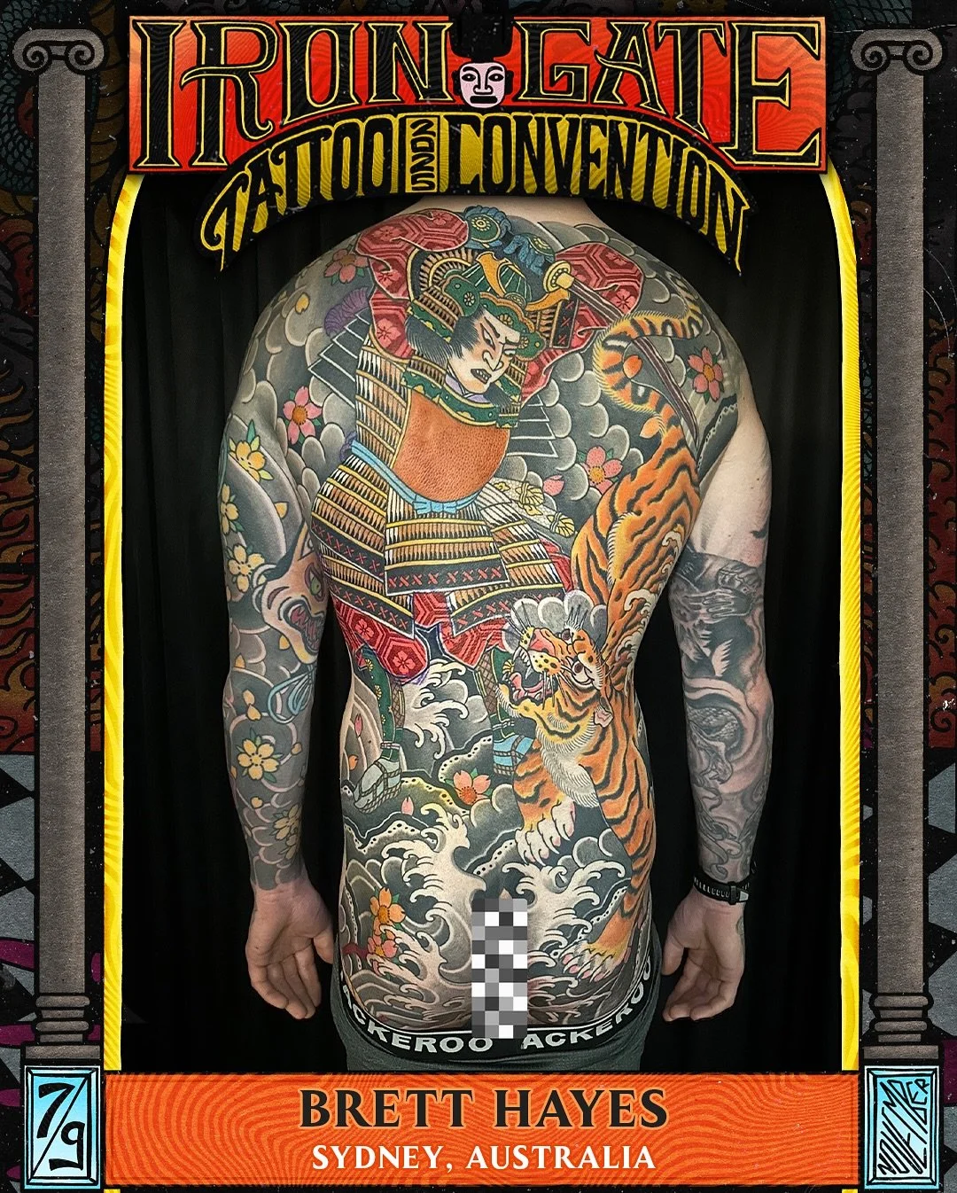 @bretthayestattoo 🇦🇺 WILL BE ATTENDING ⛓️THE IRON GATE⛓️ 

Working out of @spiderandflytattoo and @tattookingdom_ in Sydney, Australia, we are so excited to have Brett showcase his Japanese style at The Iron Gate

Contact @bretthayestattoo for book