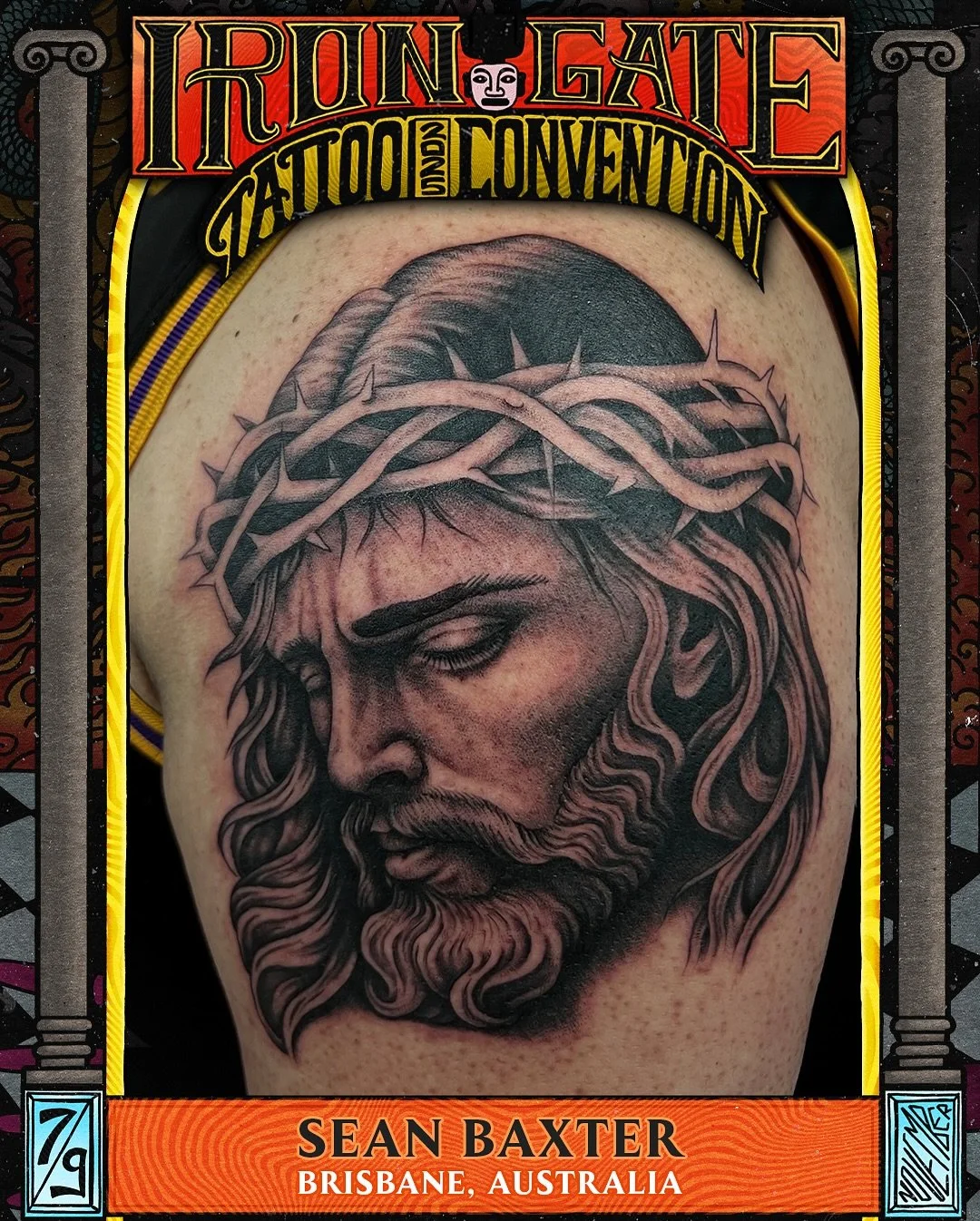 @seanmiamibaxter 🇦🇺 WILL BE ATTENDING ⛓️THE IRON GATE⛓️ 
Joining the crew at @leftysgoldcoast on the Gold Coast, Australia, we are so excited to have Sean showcase his traditional style at The Iron Gate!
Contact @seanmiamibaxter for bookings 
🐍