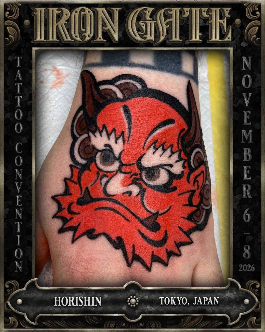 @horishin_tokyo - Tokyo, Japan 🇯🇵 

Working out of @manji_club_tattoo_studio in Tokyo, Japan and making his way to Australia for the first time, we are so excited to welcome Horishin to ⛓️ IRON GATE 2026⛓️

Contact @horishin_tokyo for bookings 

💥