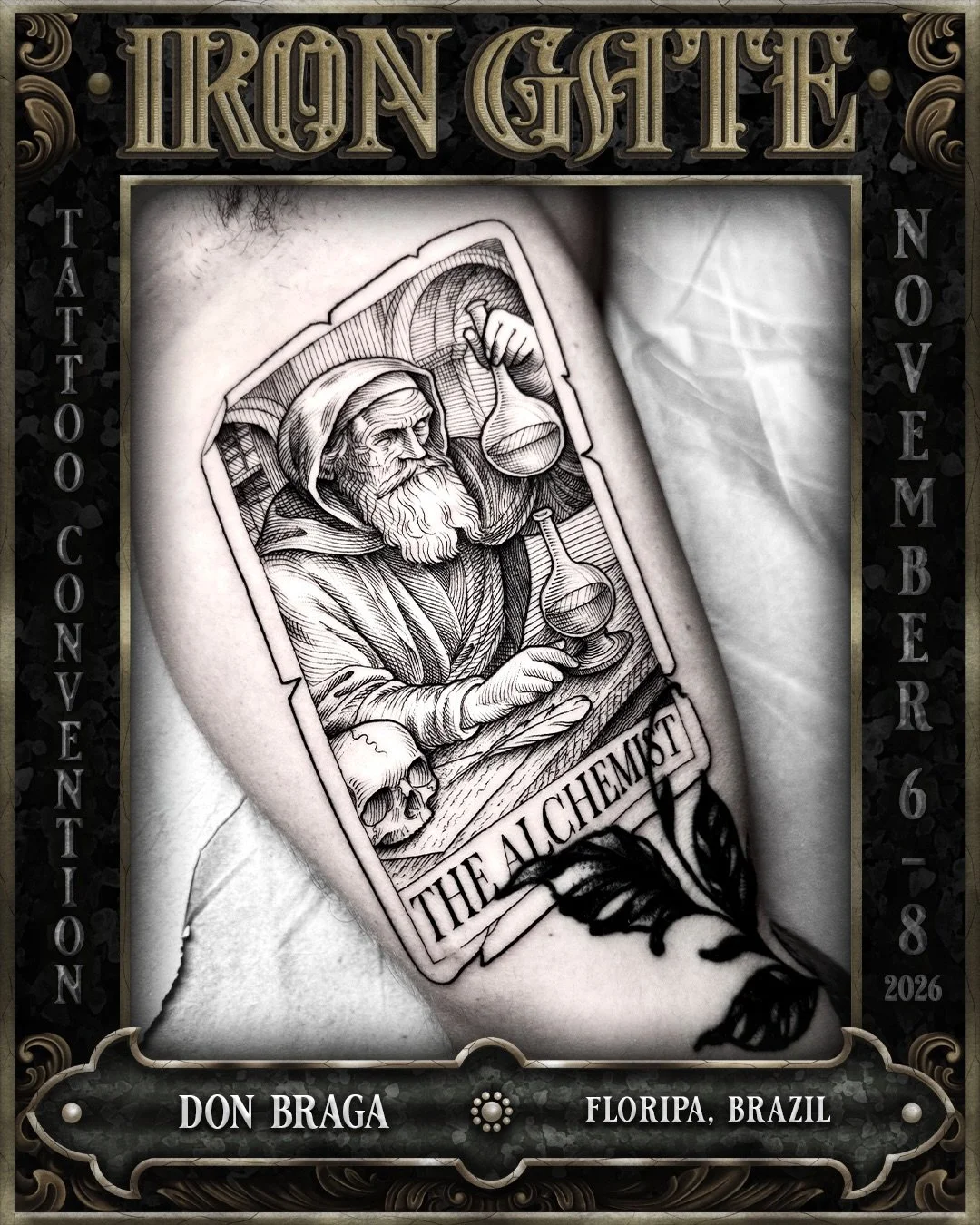 @_donbraga - Floripa, Brazil 🇧🇷

Working out of @manguetown.tattoo and making his way to Australia for the first time, we are so excited to welcome Thomas to ⛓️ IRON GATE 2026⛓️

Contact @_donbraga for bookings 

💥 TICKETS ON SALE SOON
🗓 NOVEMBER