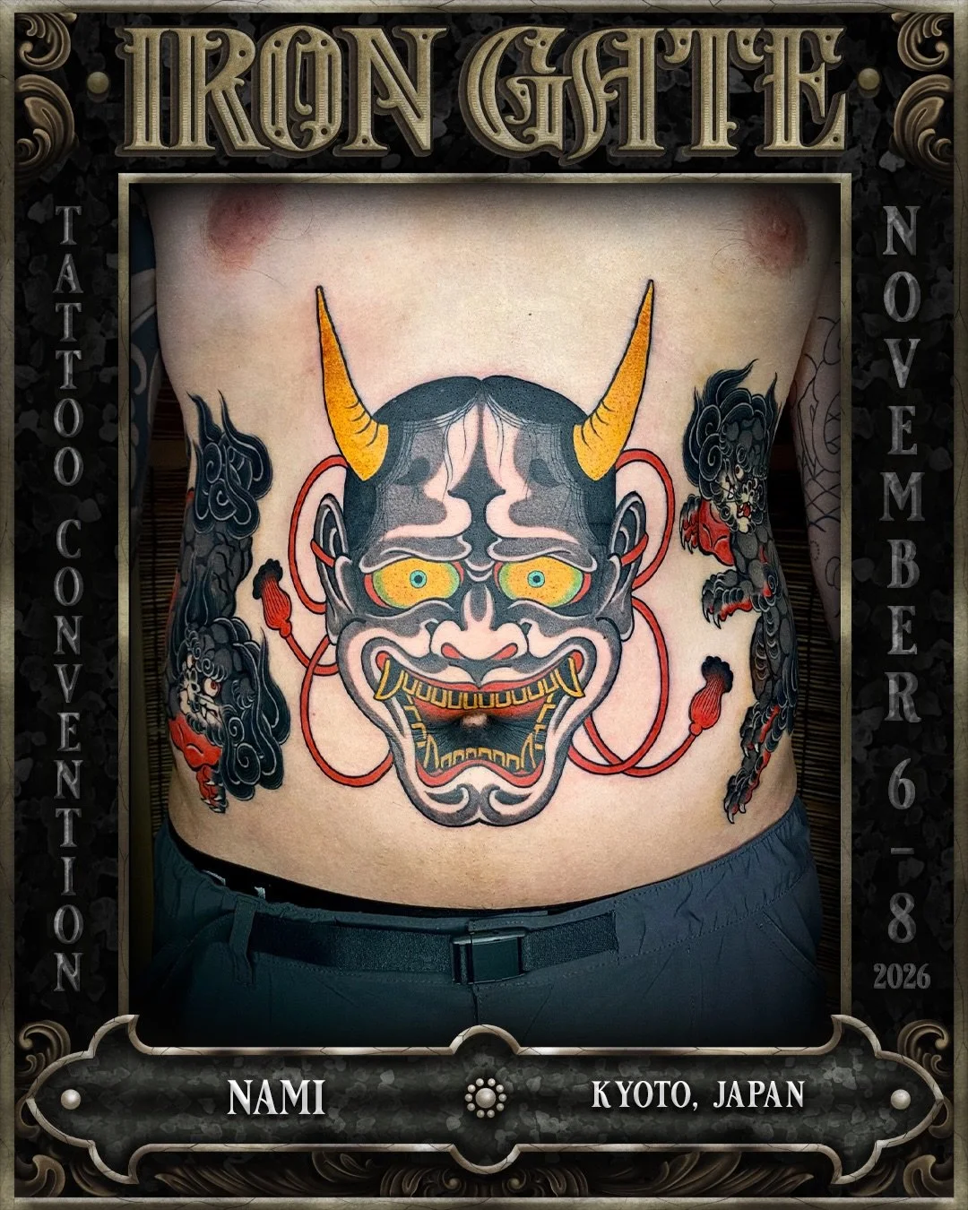 @nami3t - Kyoto, Japan 🇯🇵 

Working out of @mitomodo @threetidestattoo, we are so excited to welcome Nami to ⛓️ IRON GATE 2026⛓️

Contact @nami3t for bookings 

💥 TICKETS ON SALE SOON
🗓 NOVEMBER 6TH - 8TH 2026
📍 THE HORDERN PAVILION, MOORE PARK,