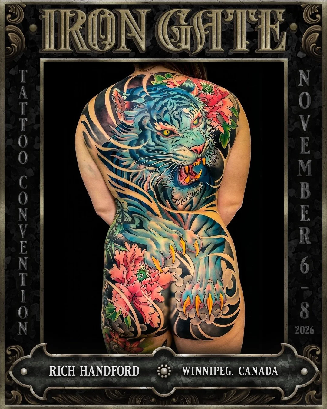 @richhandford - Winnipeg, Canada 🇨🇦

Owner of @kapalatattooinc and joining the @lotusneedles booth, we are so excited to welcome Rich to ⛓️IRON GATE 2026⛓️

Contact @richhandford for bookings!

💥 TICKETS ON SALE NOW!
🗓 NOVEMBER 6TH - 8TH 2026
📍 