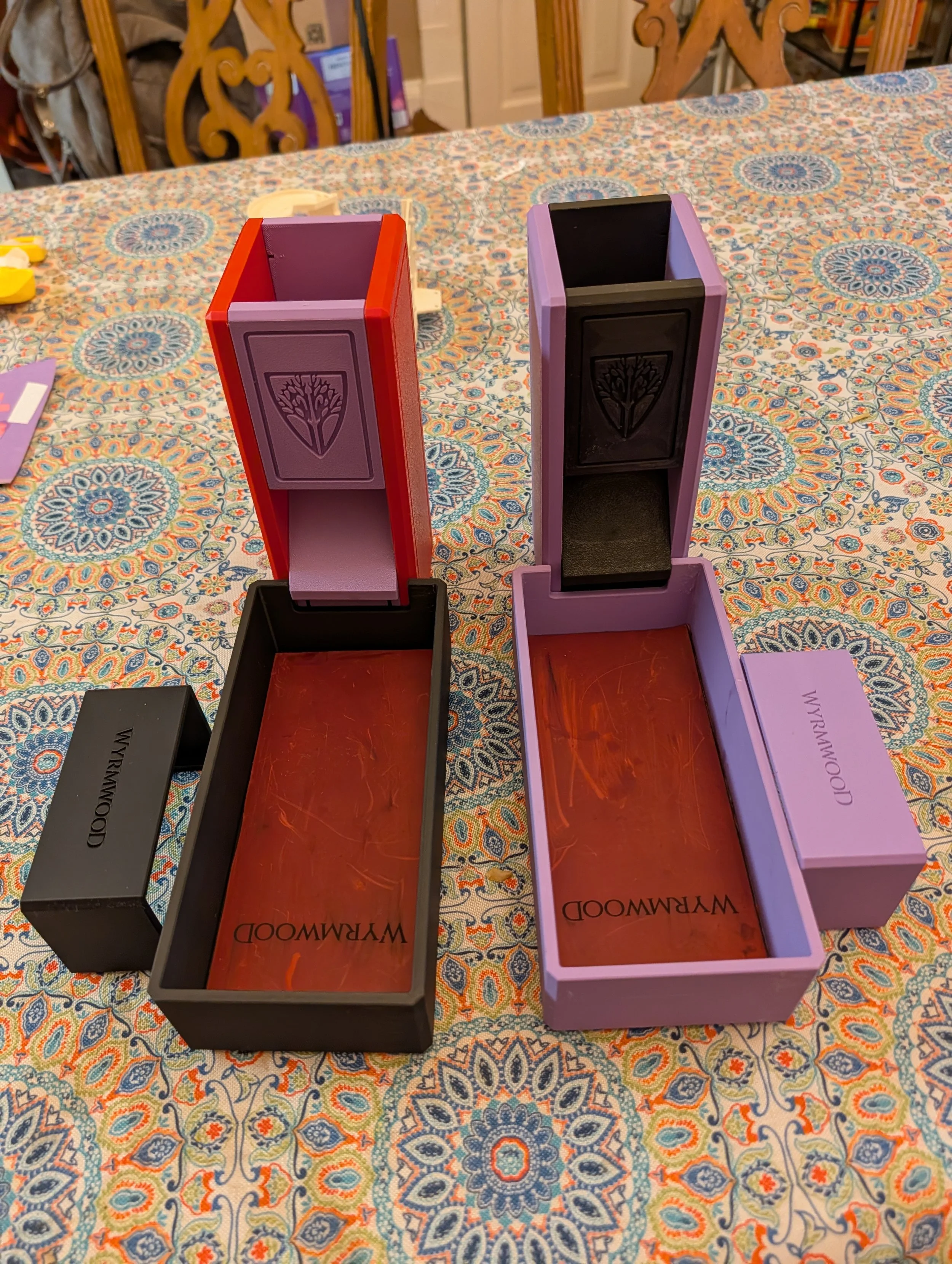 Dice Towers and Tray. Licensed printer and seller of the Wyrmwood Magnetic Dice Tower system