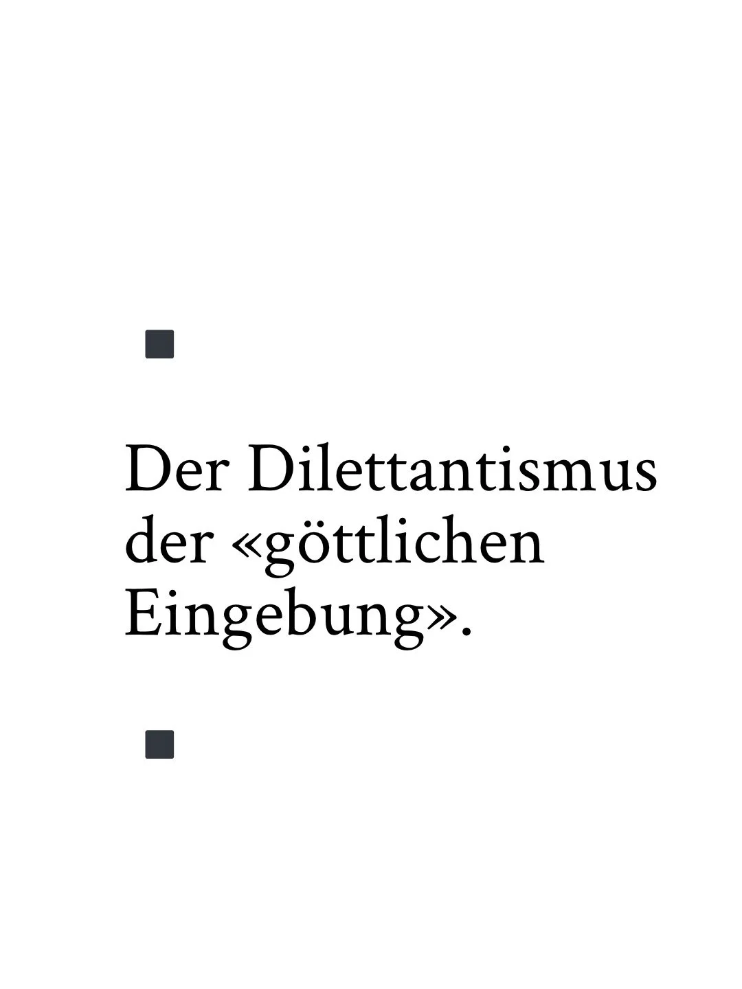 ⠀
⠀
DER DILETTANTISMUS DER &laquo;G&Ouml;TTLICHEN EINGEBUNG&raquo;. ⚖️🏛️
⠀
Es ist ein gef&auml;hrlicher Trend im Markt: Die Verwechslung von EMPATHIE mit KOMPETENZ. Nur weil jemand &laquo;intuitiv etwas sp&uuml;rt&raquo;, bedeutet das nicht, dass er