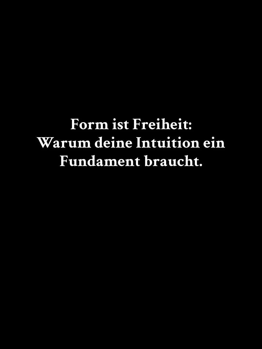 ⠀
⠀
STATIK STATT SELBSTOPTIMIERUNG: DAS FUNDAMENT DER SOUVER&Auml;NIT&Auml;T. 🏛️ 👑
⠀
&laquo;Hier wird nicht gezaubert, hier wird gearbeitet.&raquo;
⠀
W&auml;hrend die spirituelle Wellness-Industrie versucht, den Spalt zwischen SOLL und IST mit Glit