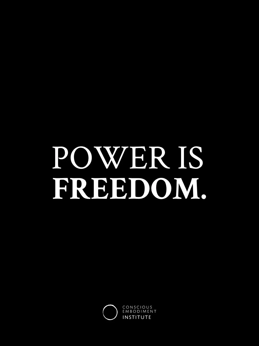 ⠀
⠀
POWER IS NOT DOMINANCE. IT&rsquo;S SOVEREIGNTY.
⠀
Sobald du die Freiheit schmeckst, deine eigene vertikale Statik im Nervensystem zu halten, ver&auml;nderst du das gesamte System um dich herum. Du erhebst nicht mehr deine Stimme. Du erhebst deine