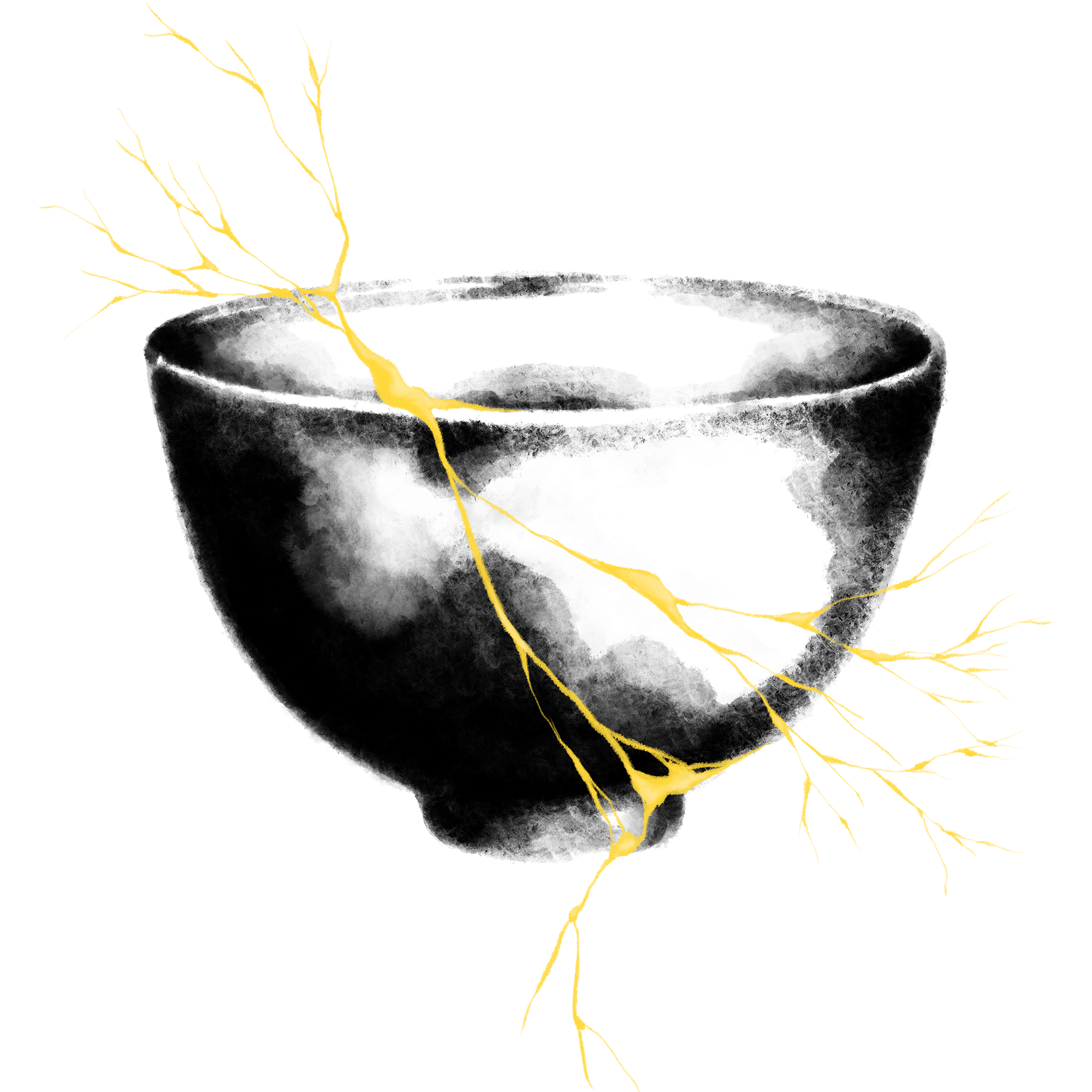 Keyvisual „Die unbezahlte Kintsugi-Künstlerin“