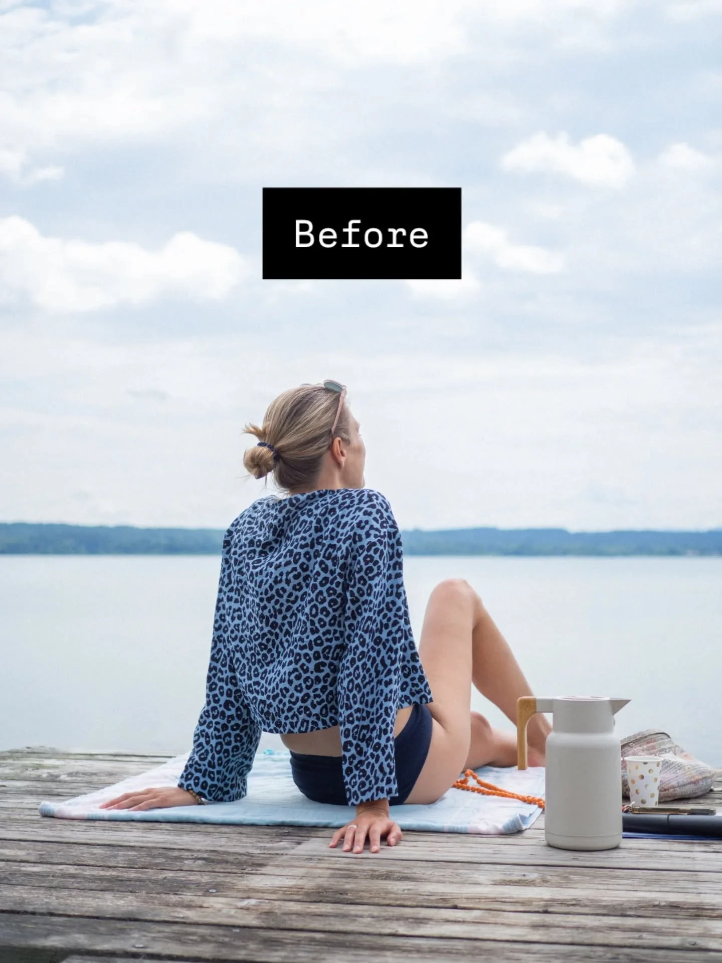 Nur ein Foto am #starnbergersee ? Nicht mehr! Wir hatten &quot;nur&quot; Fotos mit Julia @juliaknoll_soulsessions gemacht.

Mit ein bisschen KI habe ich etwas Bewegung ins Bild gebracht und jetzt ist das Foto sofort Social Media-ready und vielseitige