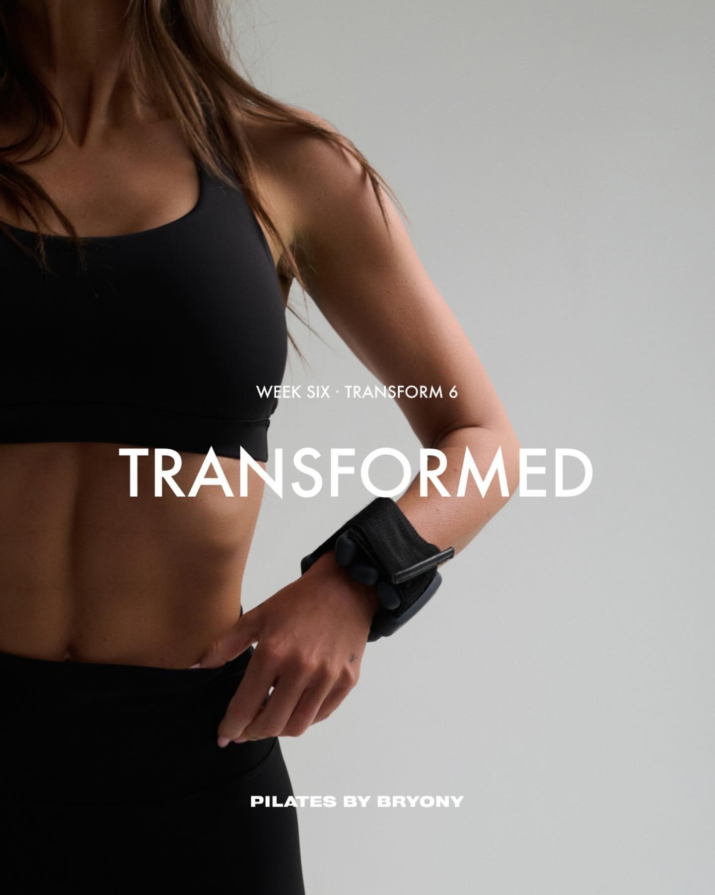 Welcome to Week Six: the final phase of our Transform 6 journey! 💪

Over the last five weeks, you&rsquo;ve been building foundation, flow, strength, precision and elevated a practice rooted in the Pilates principles that support long-term body trans