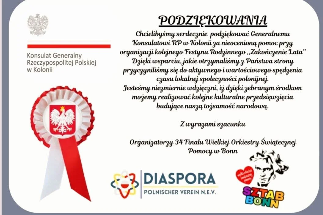 Letni festyn polonijny//Sommerliches Polonia Fest