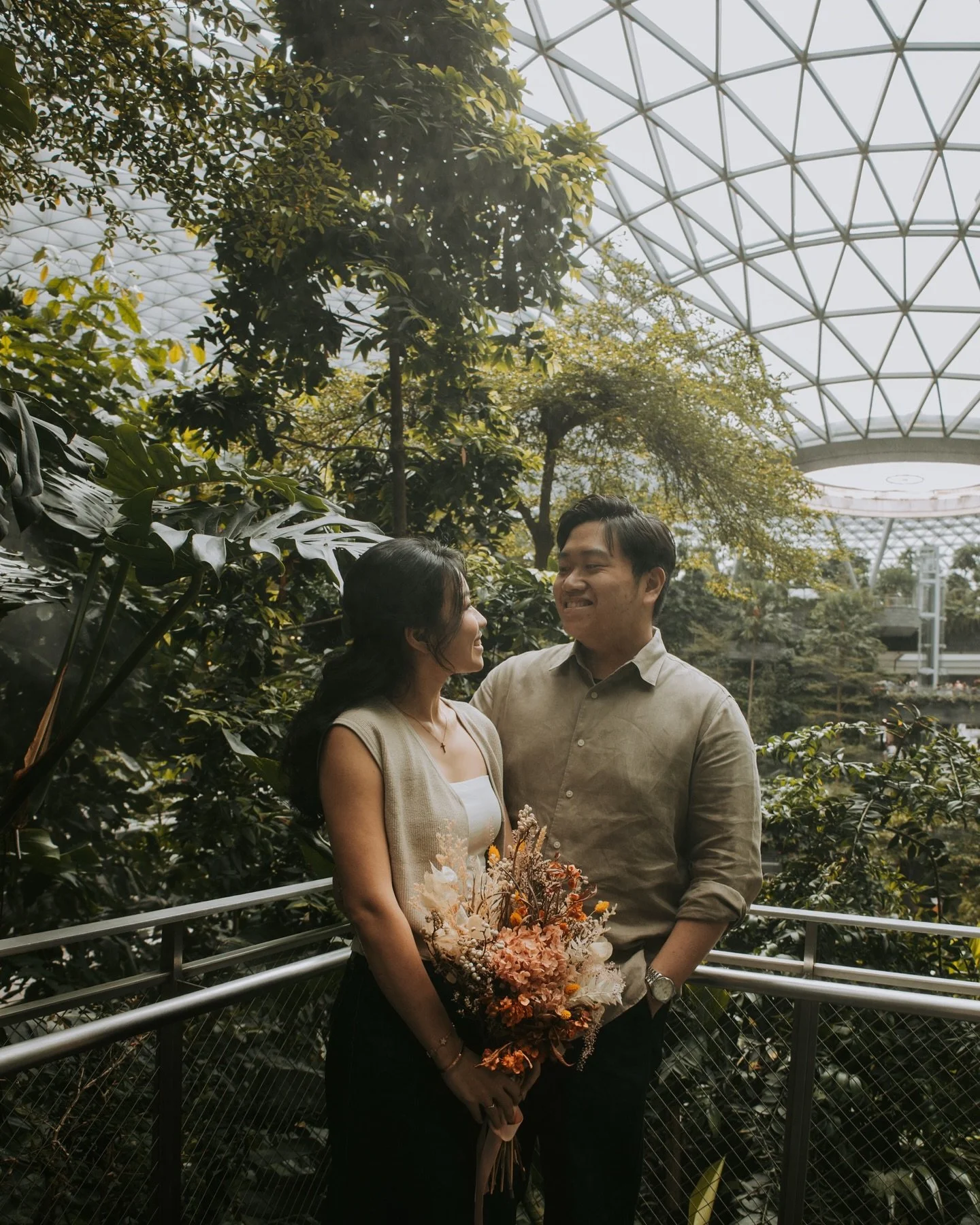 J &amp; A 🤎

our 2nd giveaway winner for PWS 

HMUA : @_min_mua 

They met each other in the same church and they are getting married this November 💕
