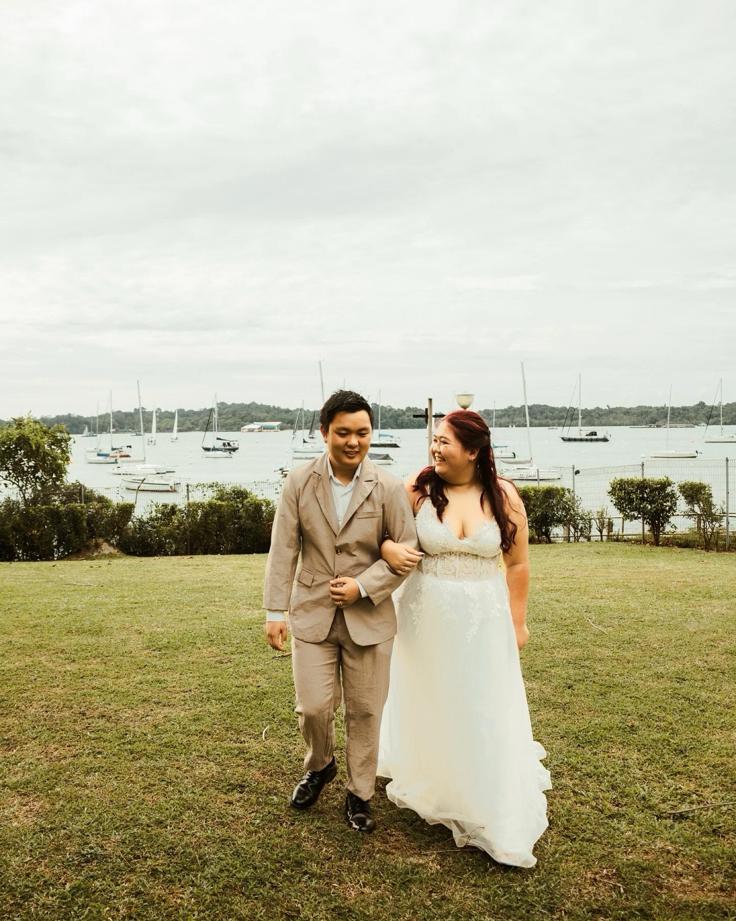 C &amp; G 

25.10.2025

chill, casual solemnisation with family and friends. No walking down the aisle 🫧