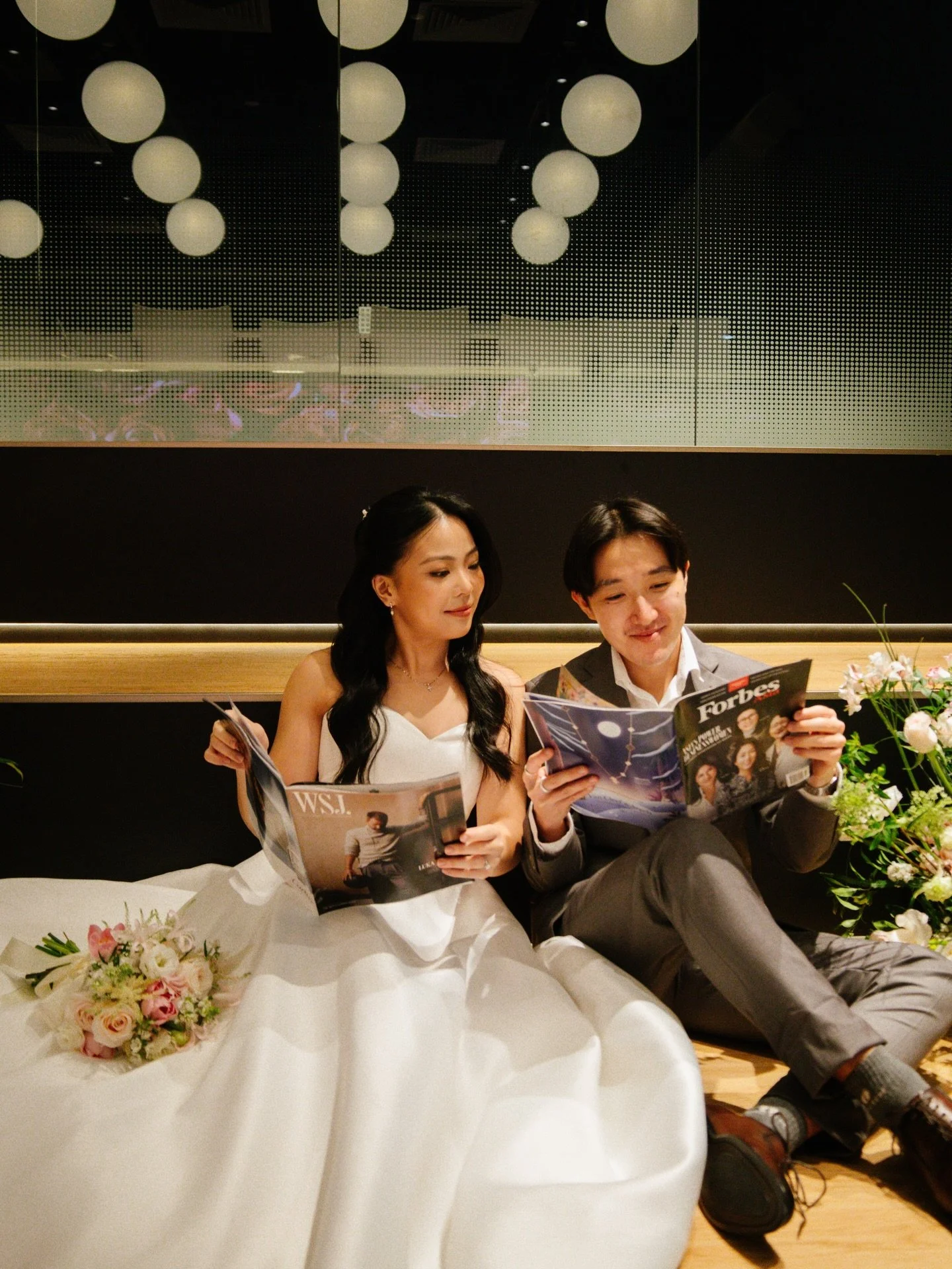 Pre-wedding shoot for the giveaway winners 🤍

Scott &amp; Kai Xuen 

- you could have your solemnisation / proposal / small wedding at NTU Alumni club ! it&rsquo;s small, cozy and have LED screen - 

Gowns and Suit: @glistencouture_sg 
HMUA : @karyn