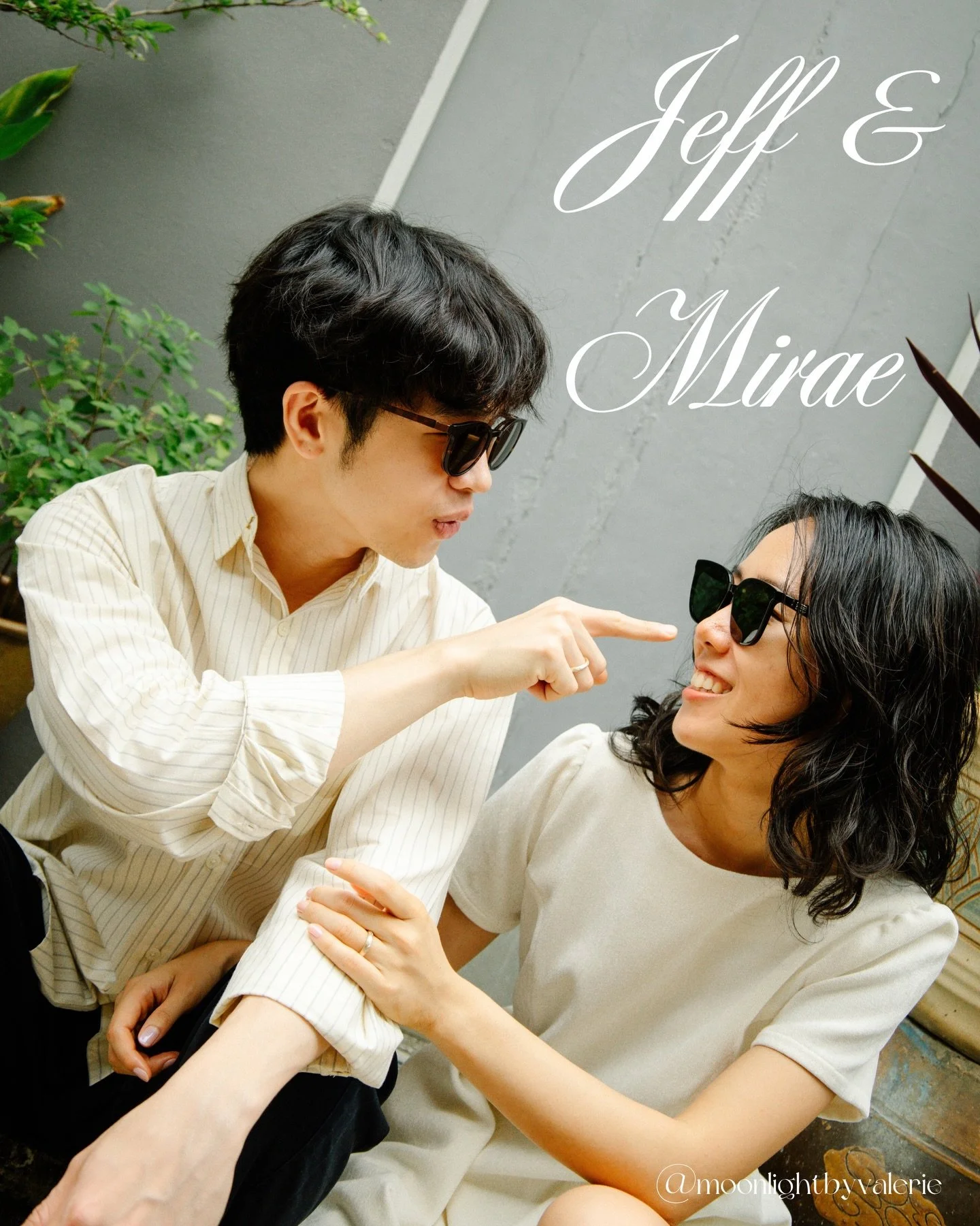 J &amp; M 💕

They just got married the day before the shoot and really want to have a fun, casual post shoot 💐 met via mutual friends &amp; was looking for house mates, now long life partner with each other. 

Congrats to the lovely couple !