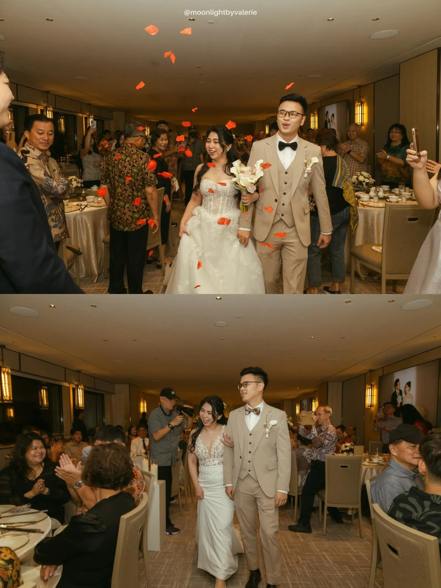 J &amp; D actual day 
22.03.2026

HMUA @annie.muasg 
Gowns @thegownconnoisseur 
Florals @theinteriorcollections