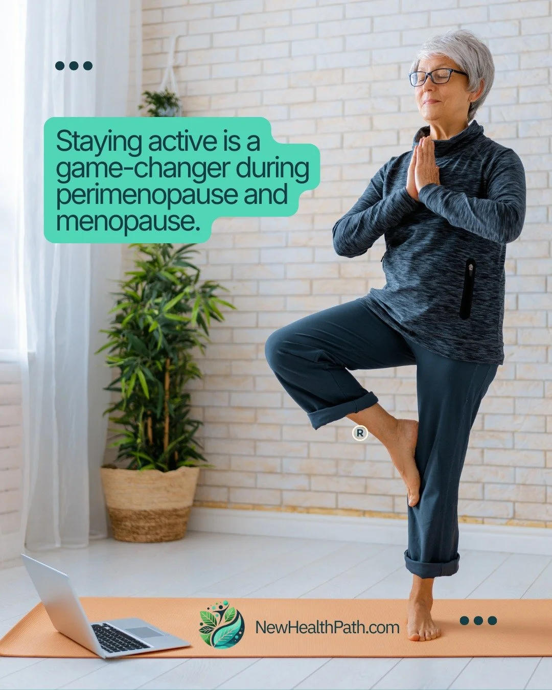 Today is World Physical Activity Day! 🏃&zwj;♀️ I know that staying active is a game-changer during perimenopause and menopause. While hormonal shifts can impact your energy and mood, movement helps you take control.

Why stay active during this tran