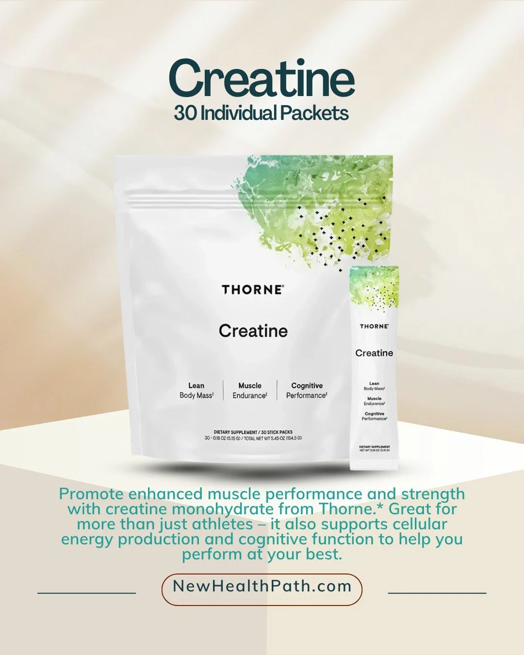 Wait... you thought Creatine was just for bodybuilders? 🤔💪
Think again. While it&rsquo;s the gold standard for muscle performance, Creatine Monohydrate is actually a powerhouse for everyone&mdash;especially as we age.

I don't just focus on one pie