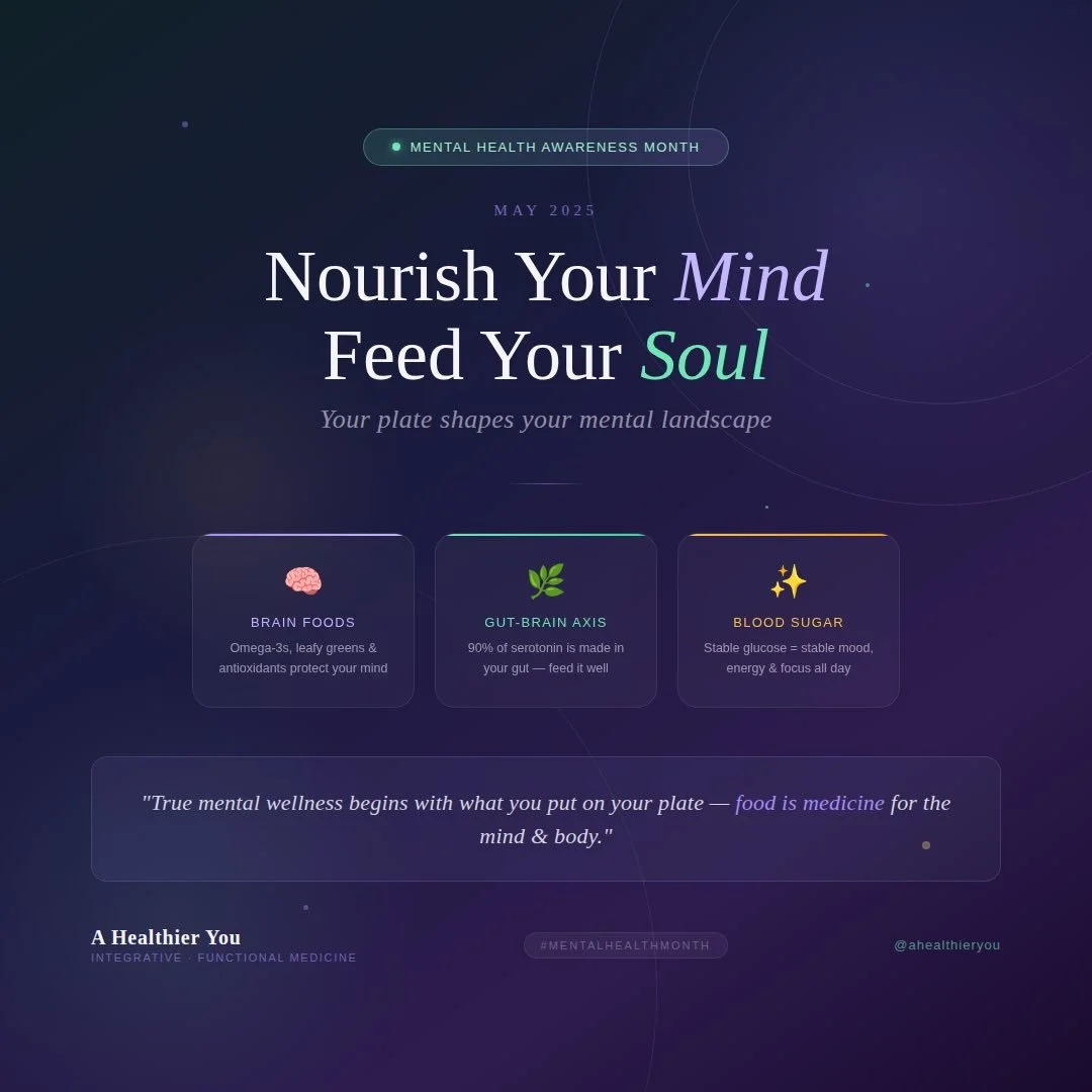 Your mental health and your nutrition are deeply connected, and this May, we&rsquo;re honoring both. 🌿🧠

💊 Ready to support your mental wellness with practitioner-grade supplements?

Order directly from my dispensary 👉 www.newhealthpath.com 

📍 