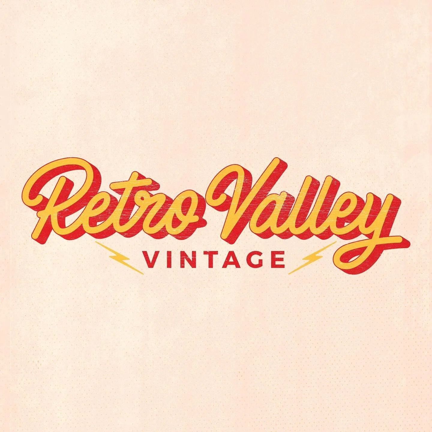 Refreshed branding we did for @retrovalleyvintage + super fun  custom typography + ya gotta love the SF inspired colors
⚡️❤️ #california #vintage #logo