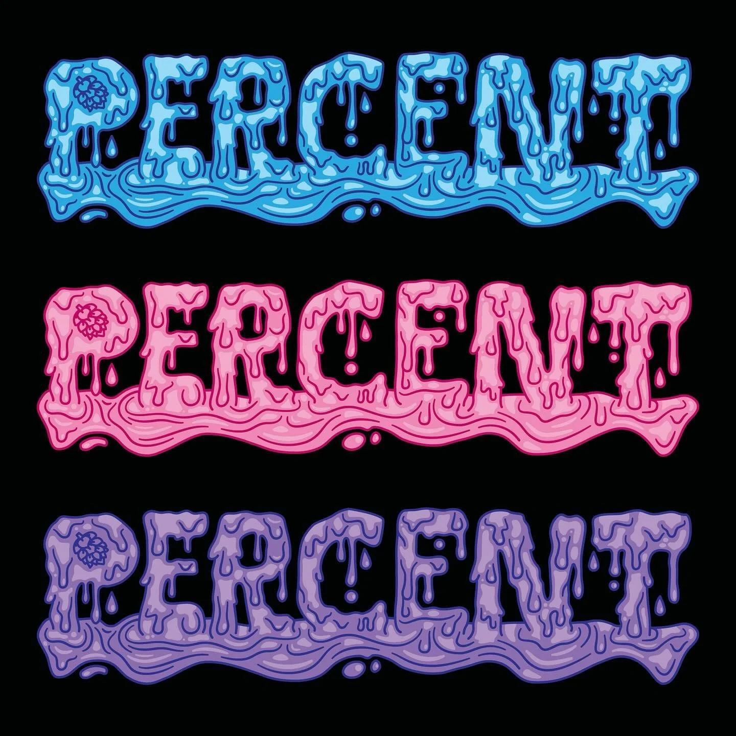 It&rsquo;s not birthday cake without icing!! Whipped up this fresh logo for @percenttaphouse 5th Anniversary! Time flies when you&rsquo;re having fun! Cheers! 🍻🥳🎂 #birthday #cake #design #beer