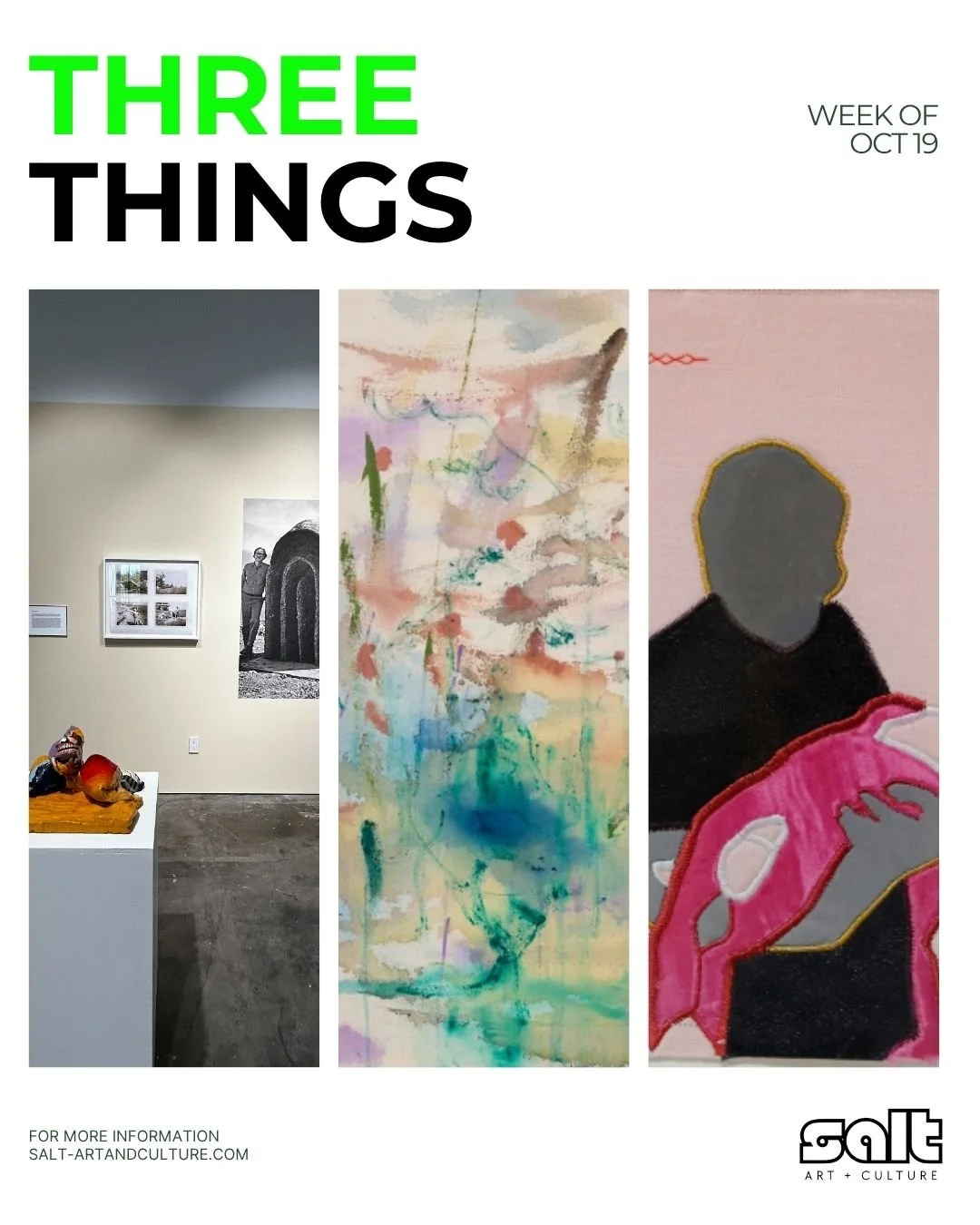 THREE THINGS: Week of 10.19.25
ONE: Jim Melchert: Where The Boundaries Are at diRosa SF
TWO: Shinpei Kusanagi: It is not far to the sea at Altman Siegel
THREE: Annual Benefit and Art Auction at Root Division
#threethingssf #sfart #sfartscene #pai