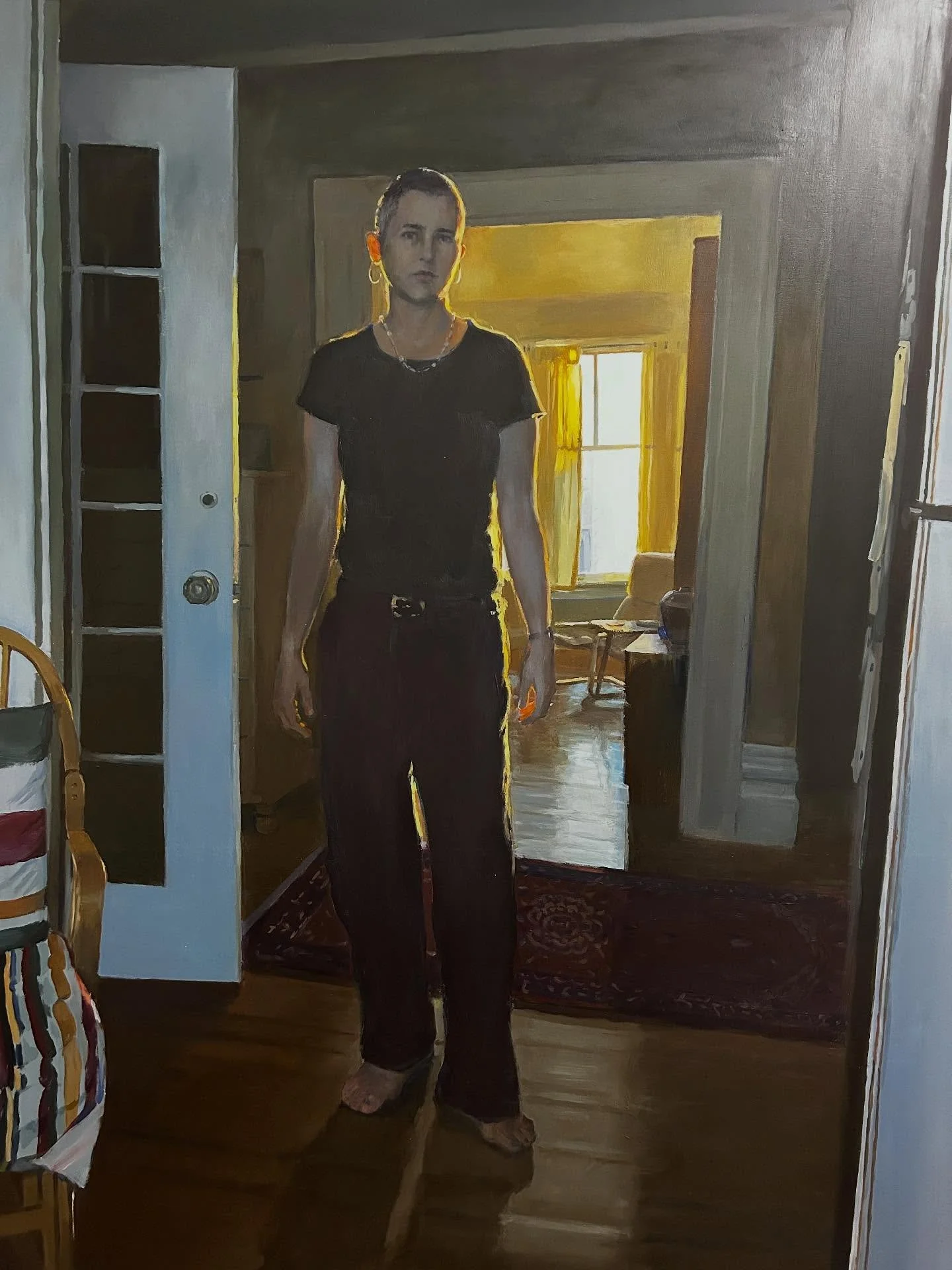 The talented father and son duo, Stanley and Leo Goldstein from Sunday’s Hunter’s Point. Tooooo good!