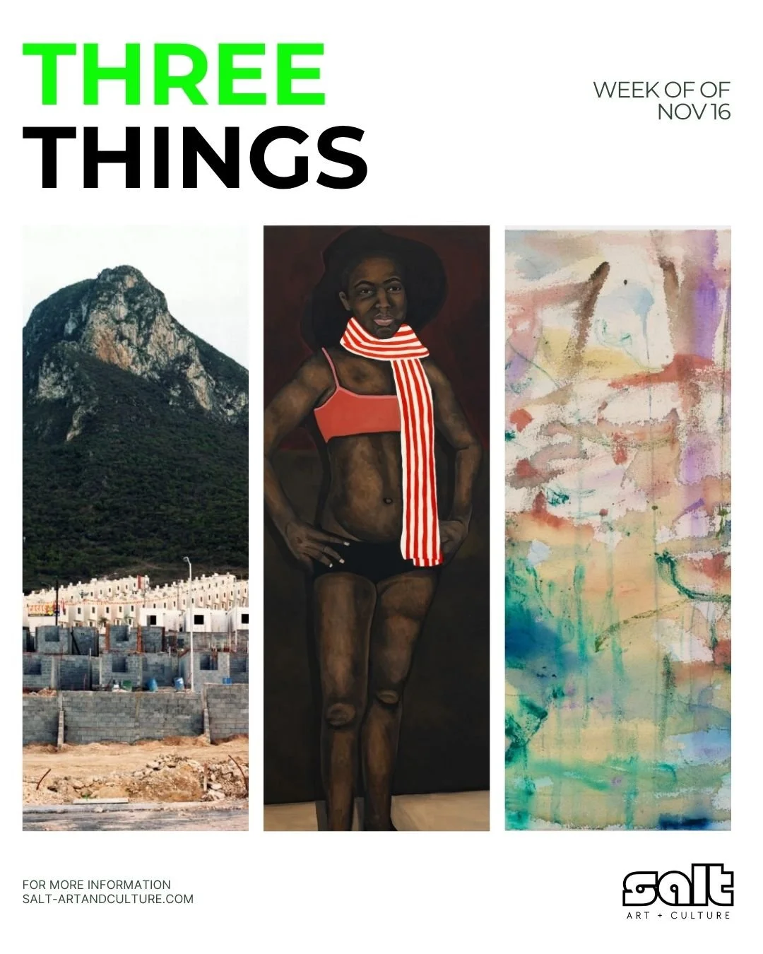 THREE THINGS: Week of 11.16.25

ONE: Alejandro Cartagena: Ground Rules at SFMOMA

TWO: Auudi Dorsey: What&rsquo;s Left, Never Left at Jonathan Carver Moore

THREE: Altman Siegel Farewell Party

#sfart #sfartscene #photography #photographylovers #pain