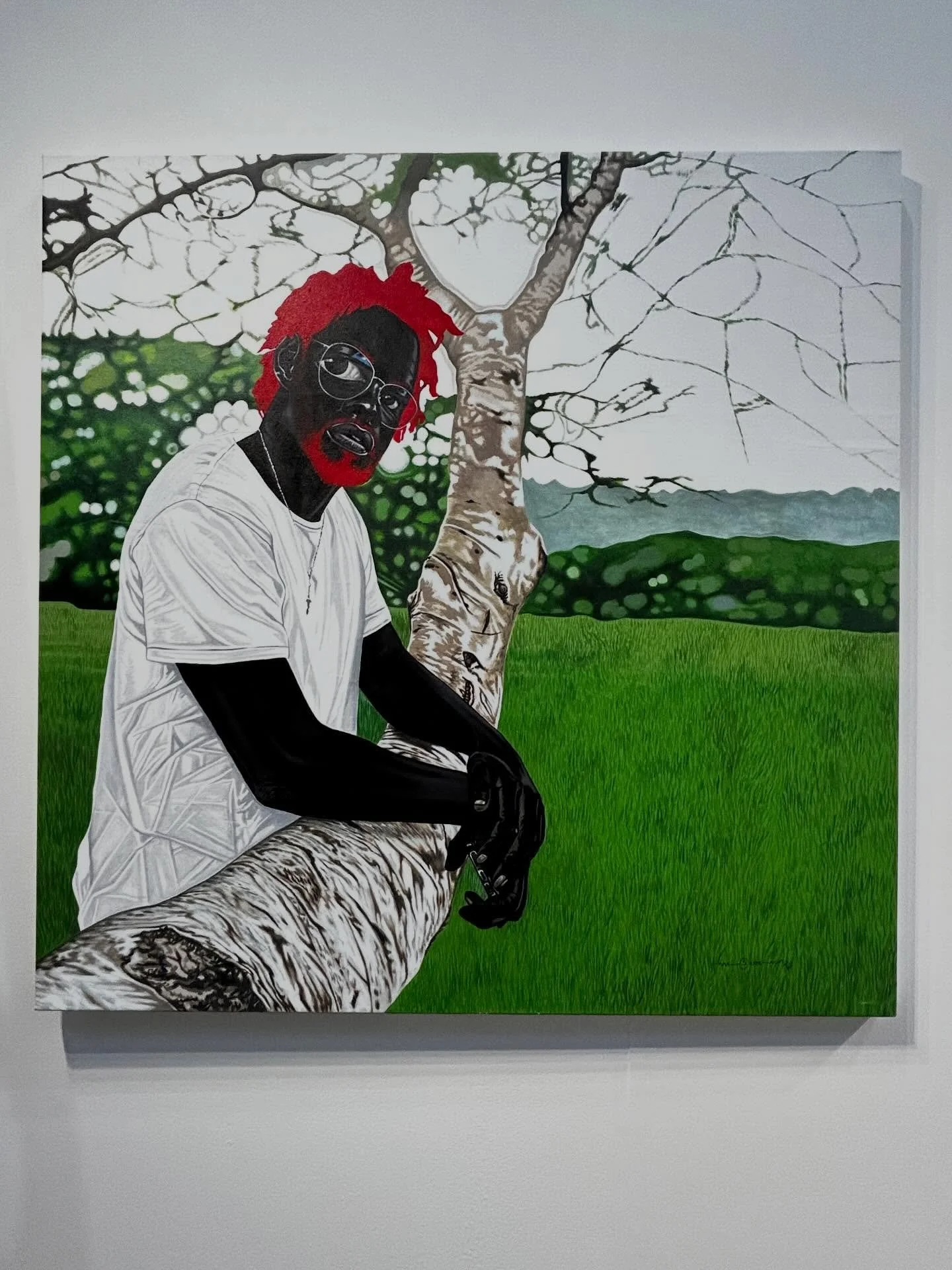 A few favorites from Atrium Art Fair #sfart #painting #printmaking