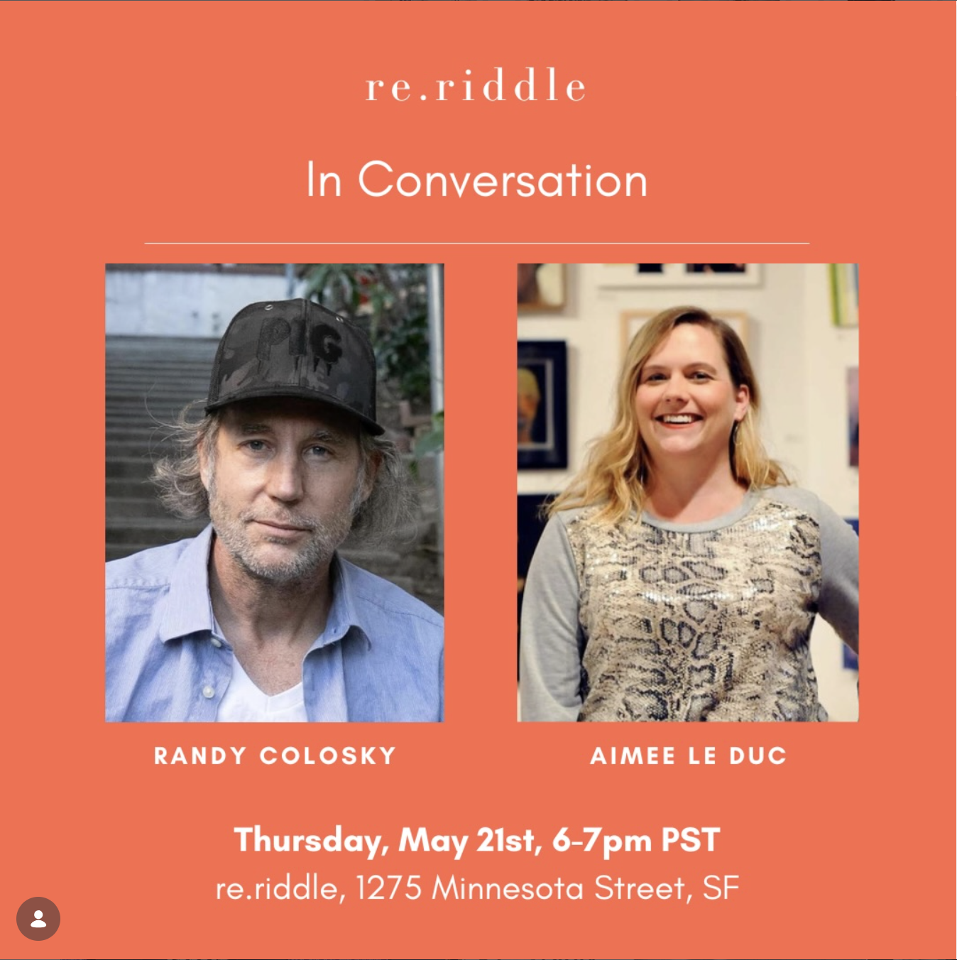 In conversation: Randy colosky x Aimee Le Duc