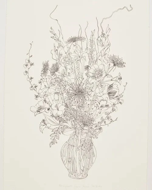 Things I covet from the 2026 Headlands Auction. For all of you able to walk to 2 legs, have a toast for me.

#headlandsauction #drawing #sculpture