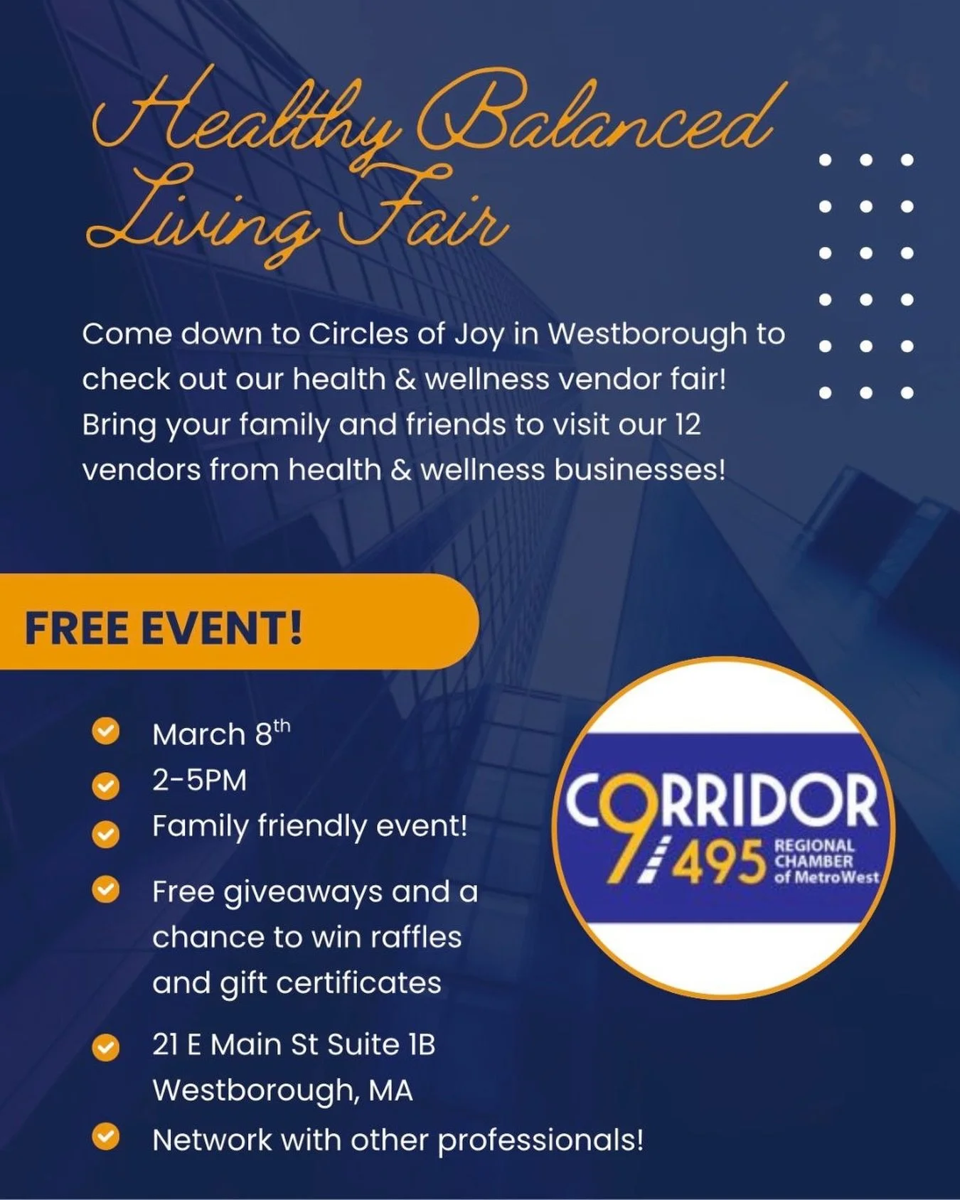 Come see us in Westborough this weekend. It should be fun and vendors will raffling cool prizes. 😊
#healthfair #localevents #plantbasedliving #harvestingflavor #holistichealth