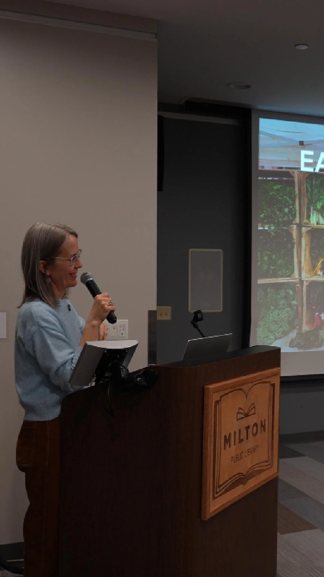 Milton Library Talk Getting Nutrients Out of Your Garden