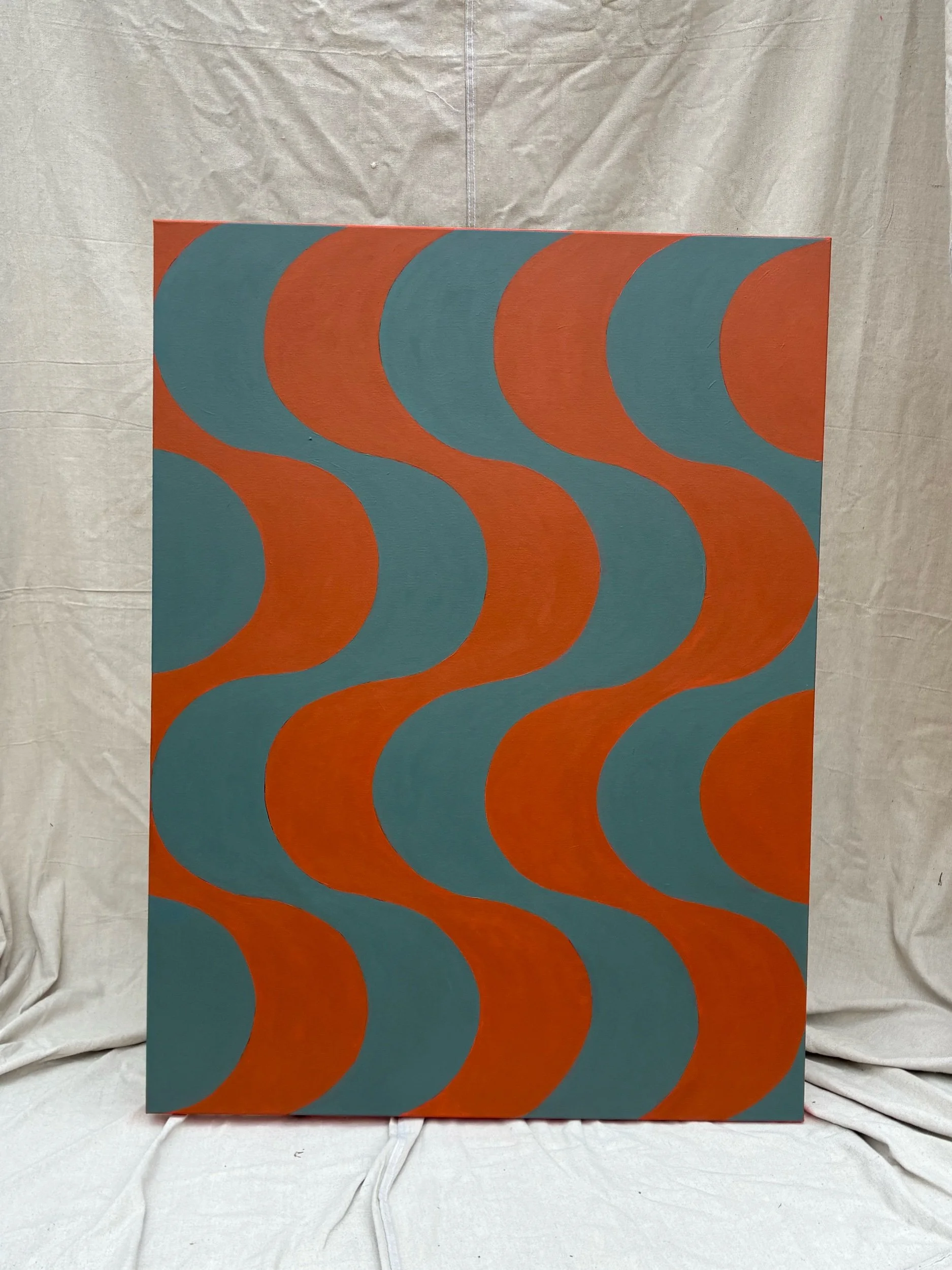 Duality #1 - Burnt Orange/Steel Blue