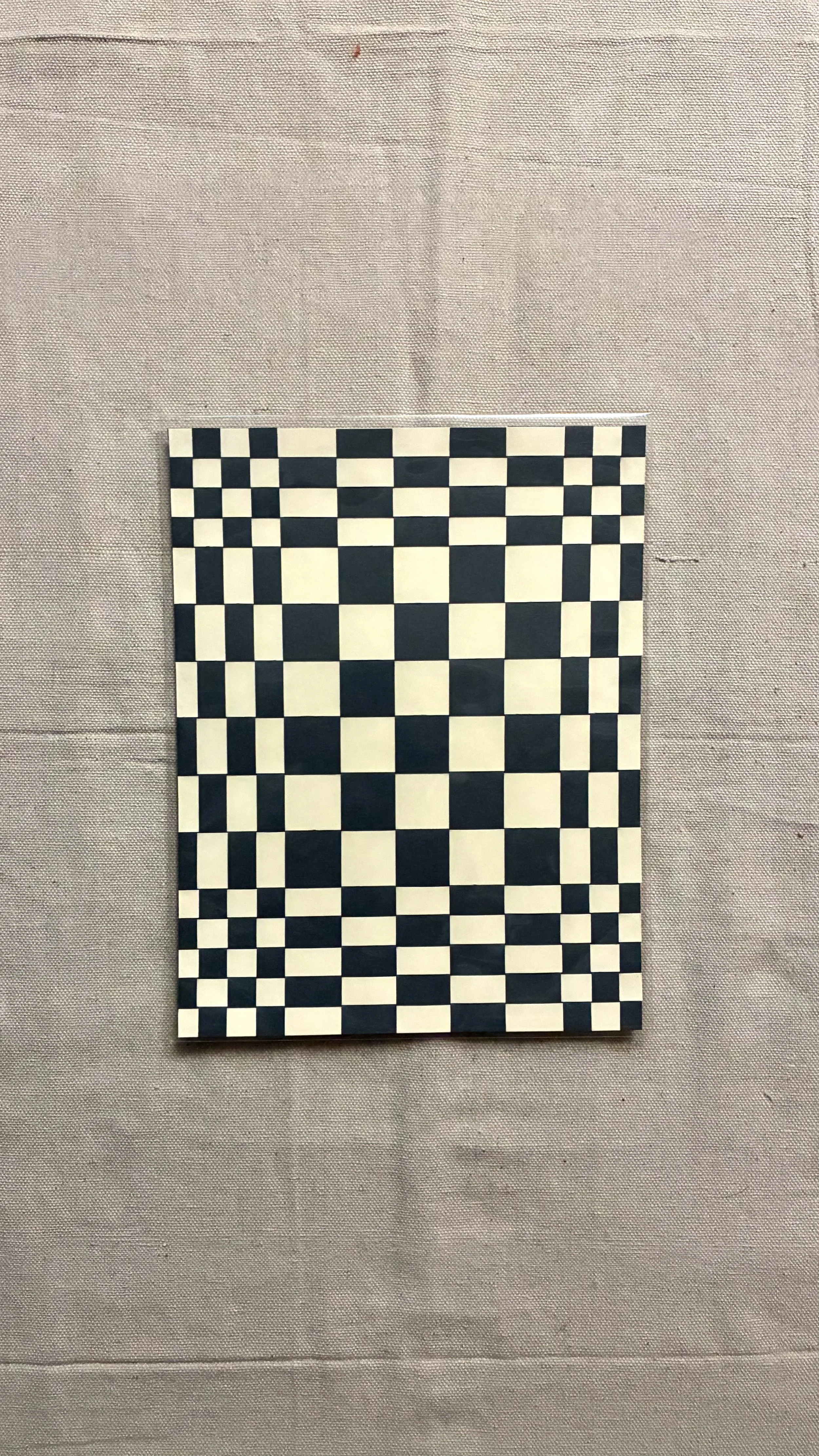Paper Weave - Off White/Dark Grey