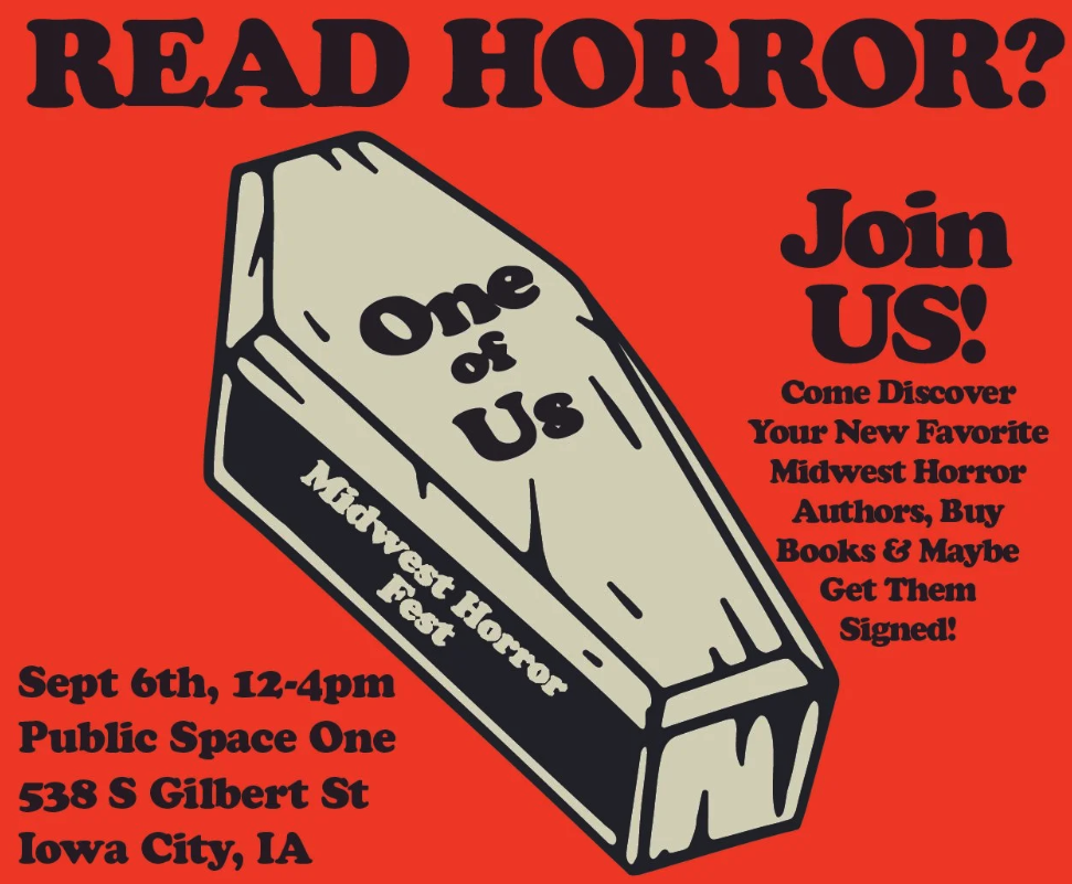 One of Us Horror Book Fair