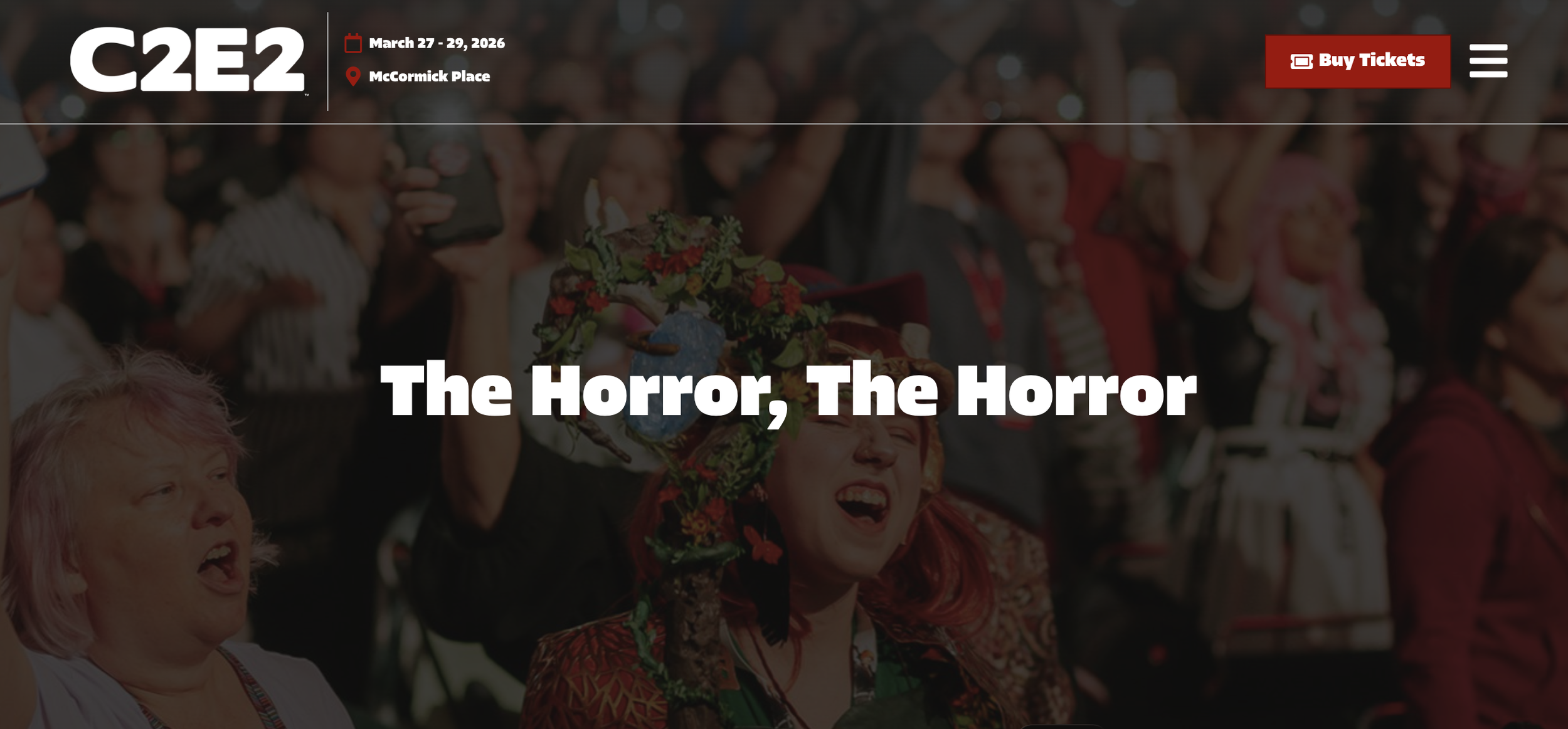 C2E2 Panel Moderator: “The Horror, The Horror” with special guests Bethany C. Morrow &amp; Christina Henry