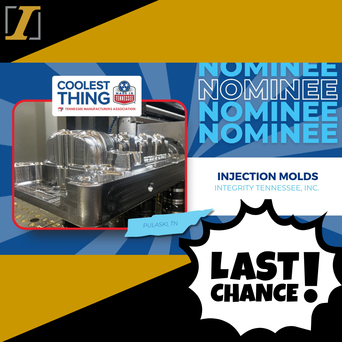 Final Days to Vote: Help Integrity Tennessee Advance to the Next Round