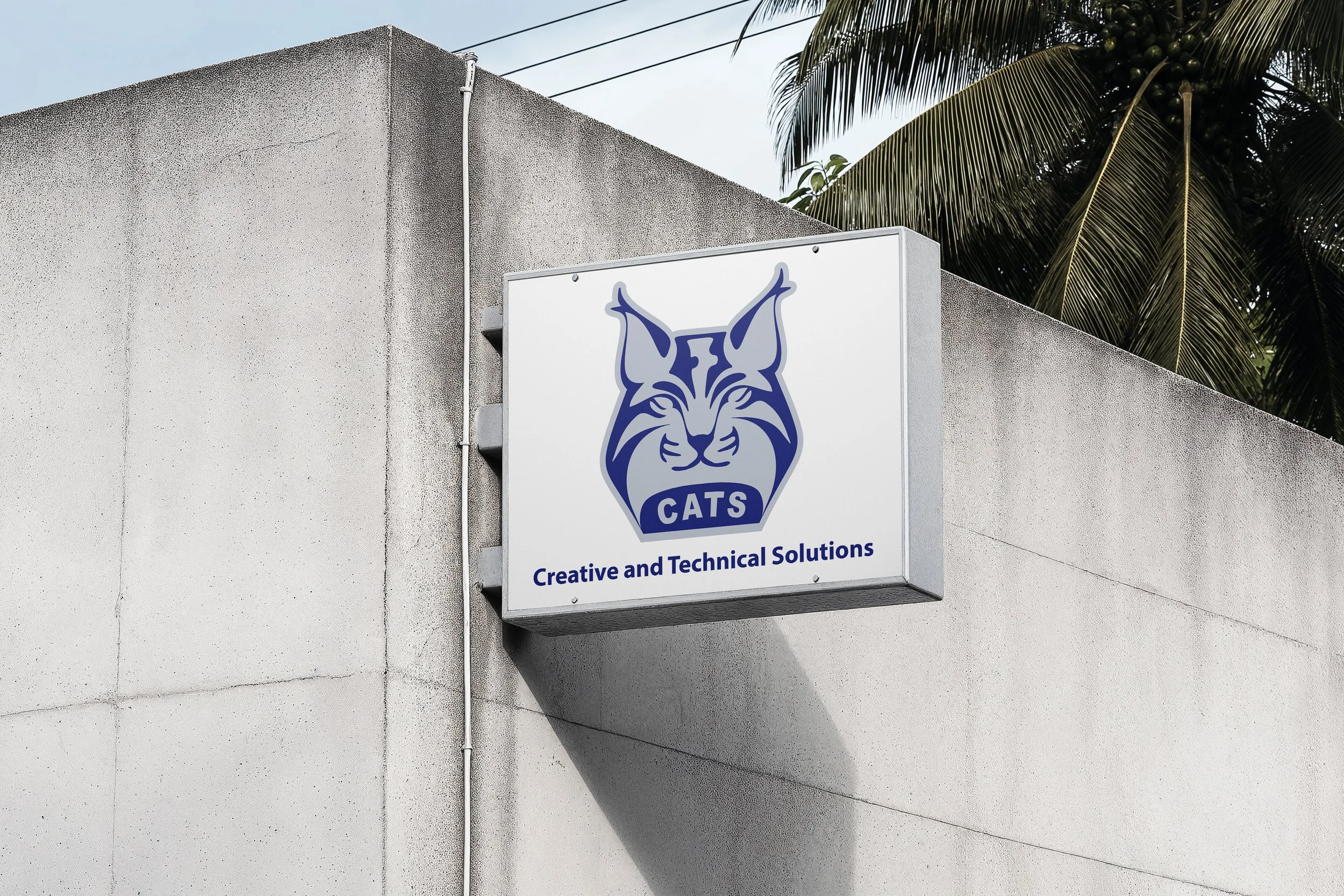Sign mockup (Photoshop)