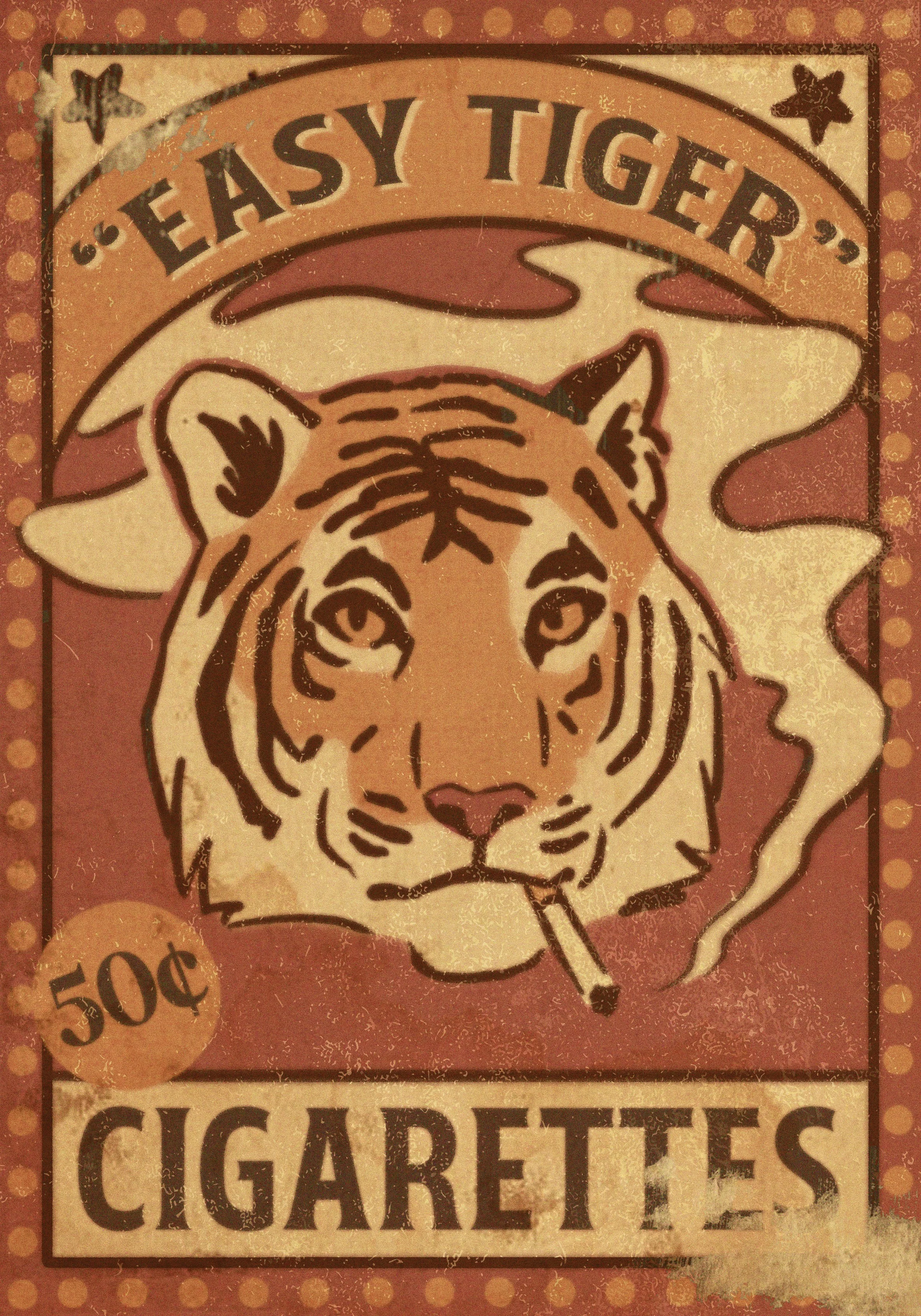 Mock cigarette box/poster (Fresco and Photoshop)