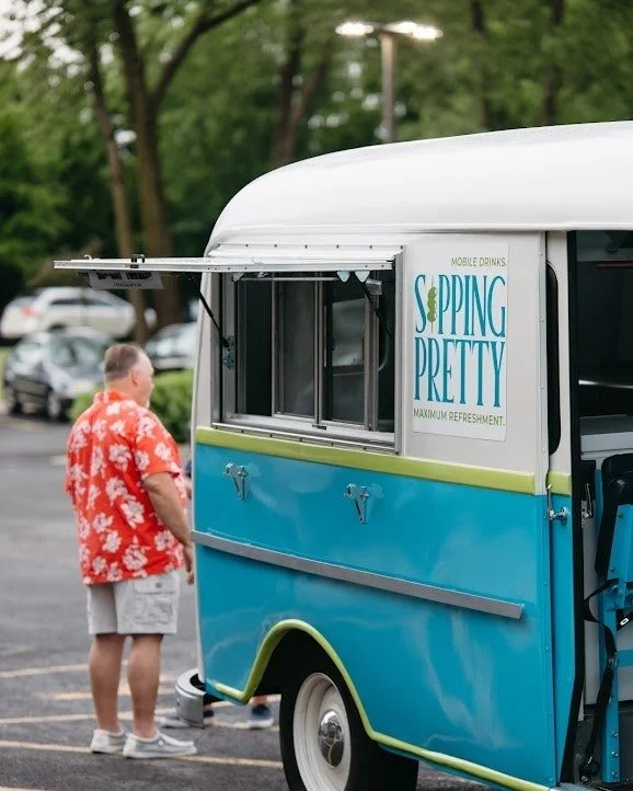 Who wouldn&rsquo;t want this cutie rolling up to their event? Our Sipping Pretty van brings the charm, the drinks, and the good vibes&mdash;every single time. From weddings to corporate events, we serve with style (and a whole lot of flavor) 🚙✨

#si