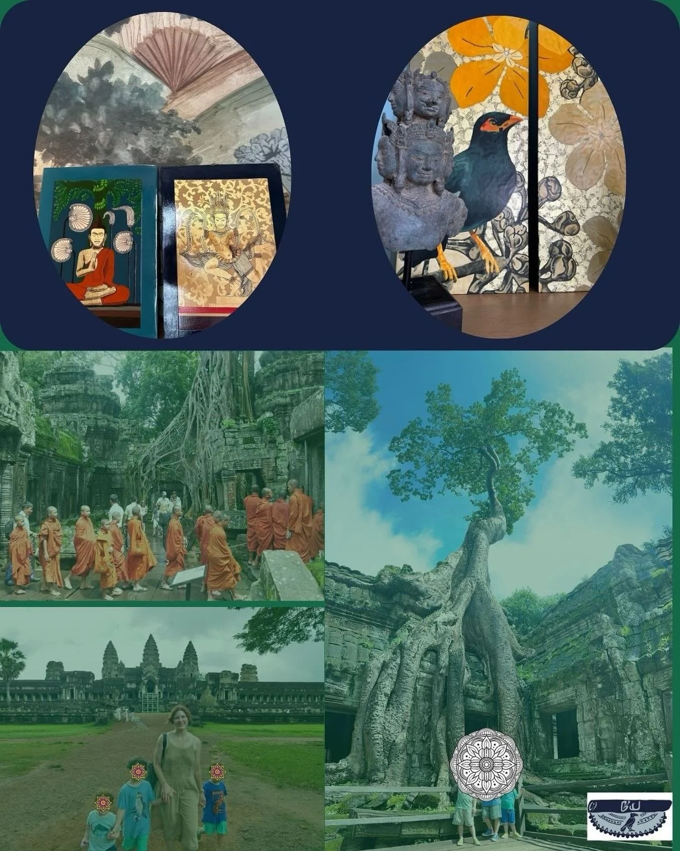Nine years ago, I visited Angkor Wat with my husband — completely spellbound by its scale, history, and how time and nature had reshaped its beauty.
This year, I returned — this time with our kids. Watching them explore those ancient tem