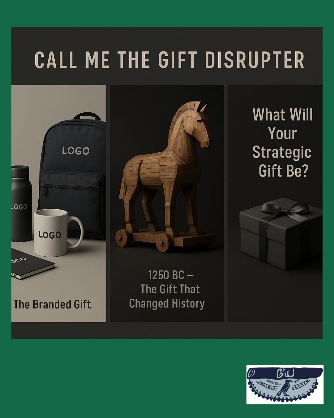 Call Me the Gift Disrupter. I’m here to redefine what a gift can do.