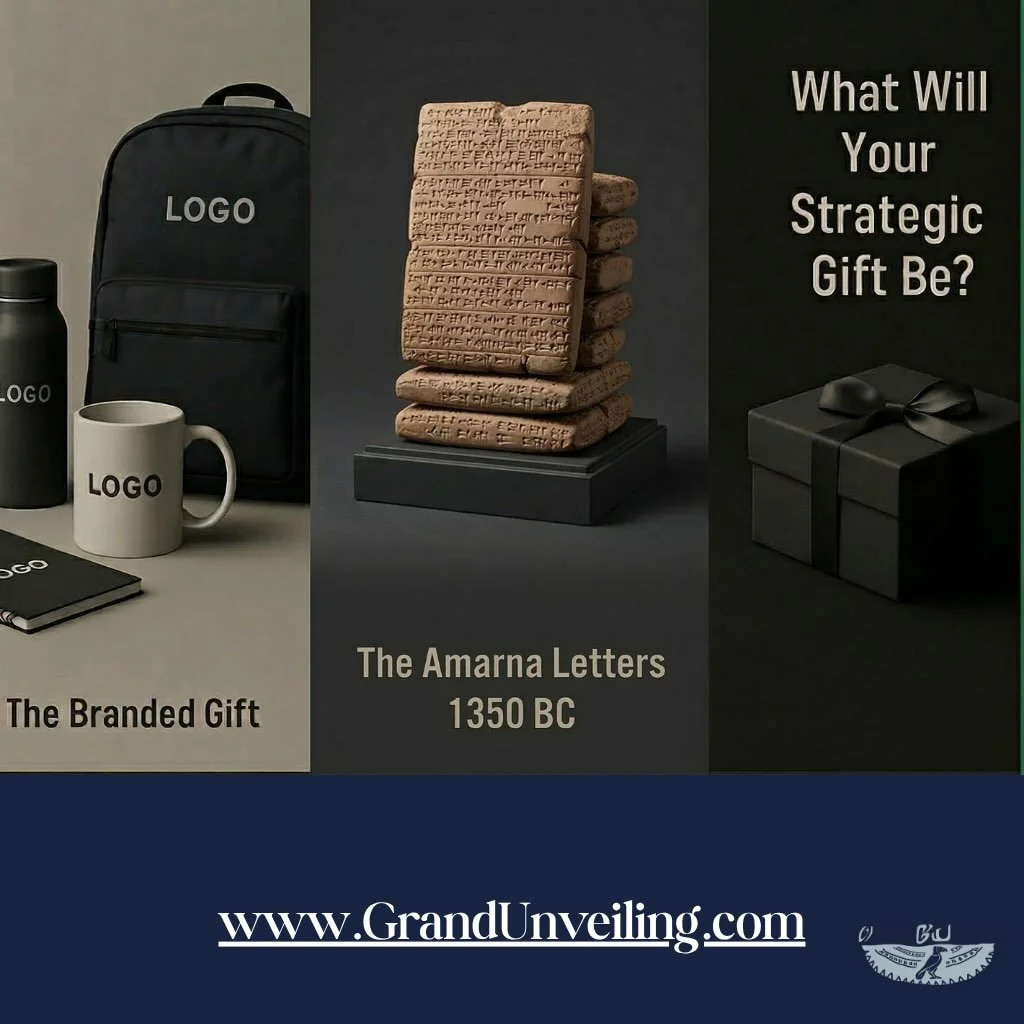 I founded Grand Unveiling because I witnessed the impact of what gifting could do at the highest level. As a Diplomatic Gifts Officer, I designed gifts for world leaders on behalf of U.S. Presidents. Every object was engineered with purpose: to advan