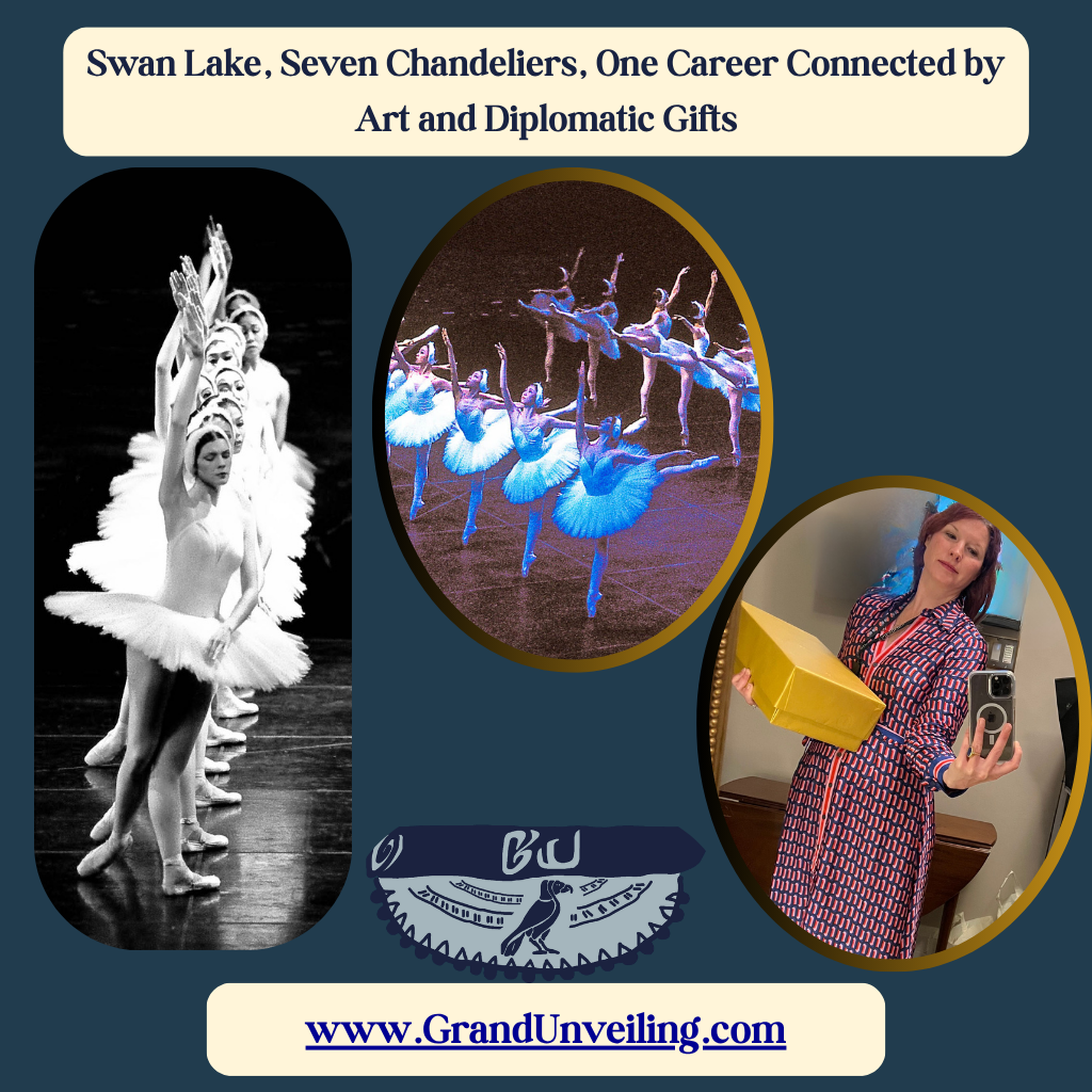 Swan Lake, Seven Chandeliers, One Career Connected by Art and Diplomatic Gifts