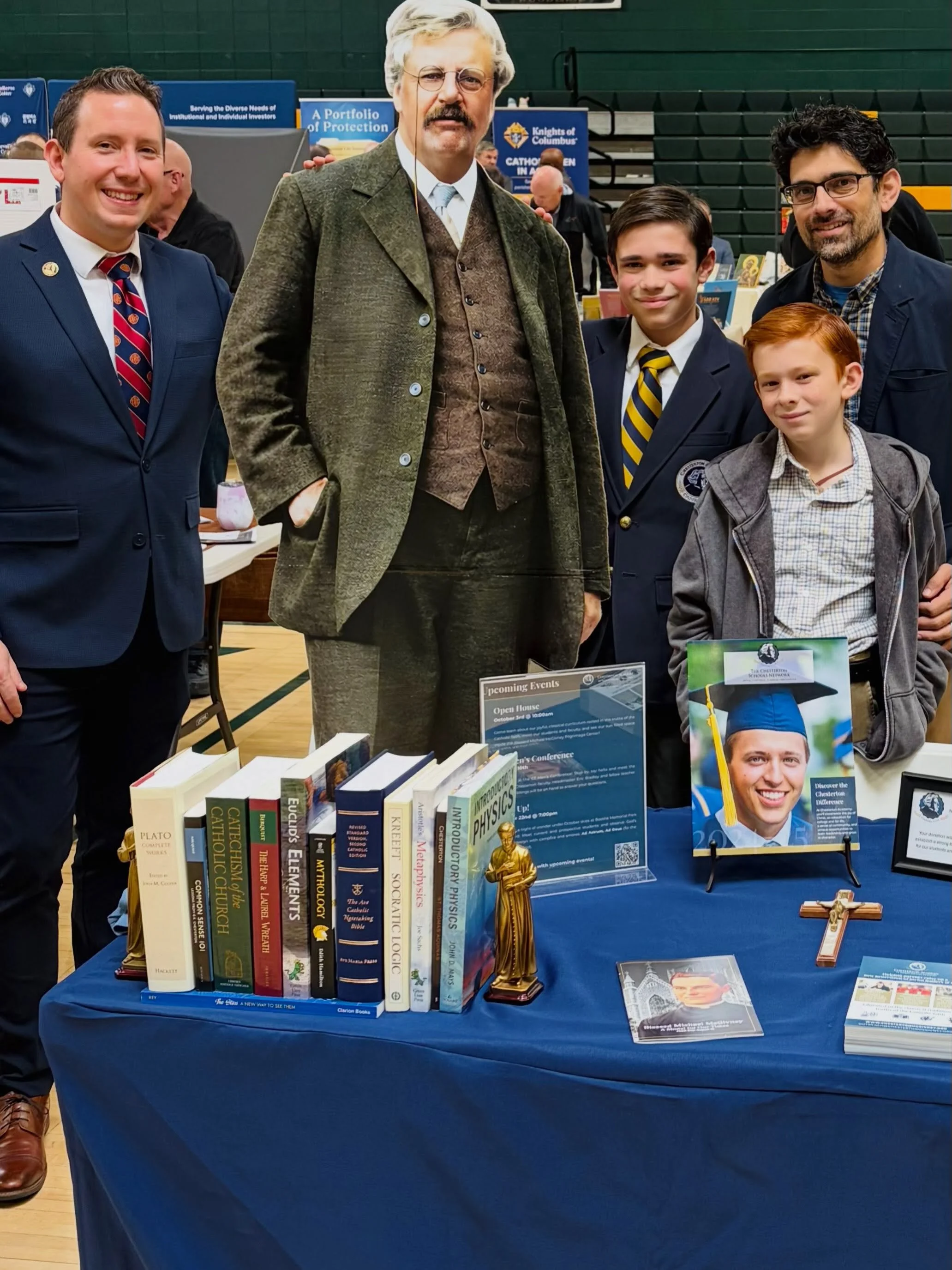 We were edified at the Connecticut Catholic Men&rsquo;s Conference last weekend by the priests who led us in prayer, the men who presented, and all who came by our table!

Dr. Karlo Boussard spoke about the importance of actively protecting our youth