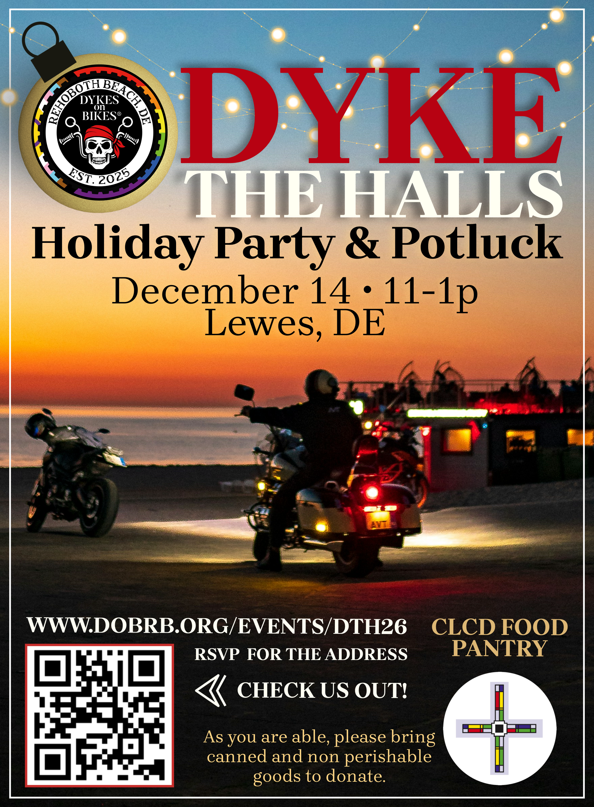 Dyke the Halls: Holiday Party + Potluck
