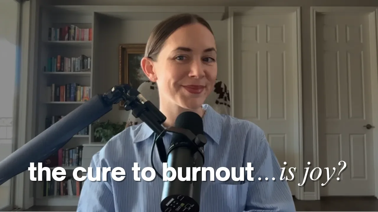 Cultivating Joy over Discipline