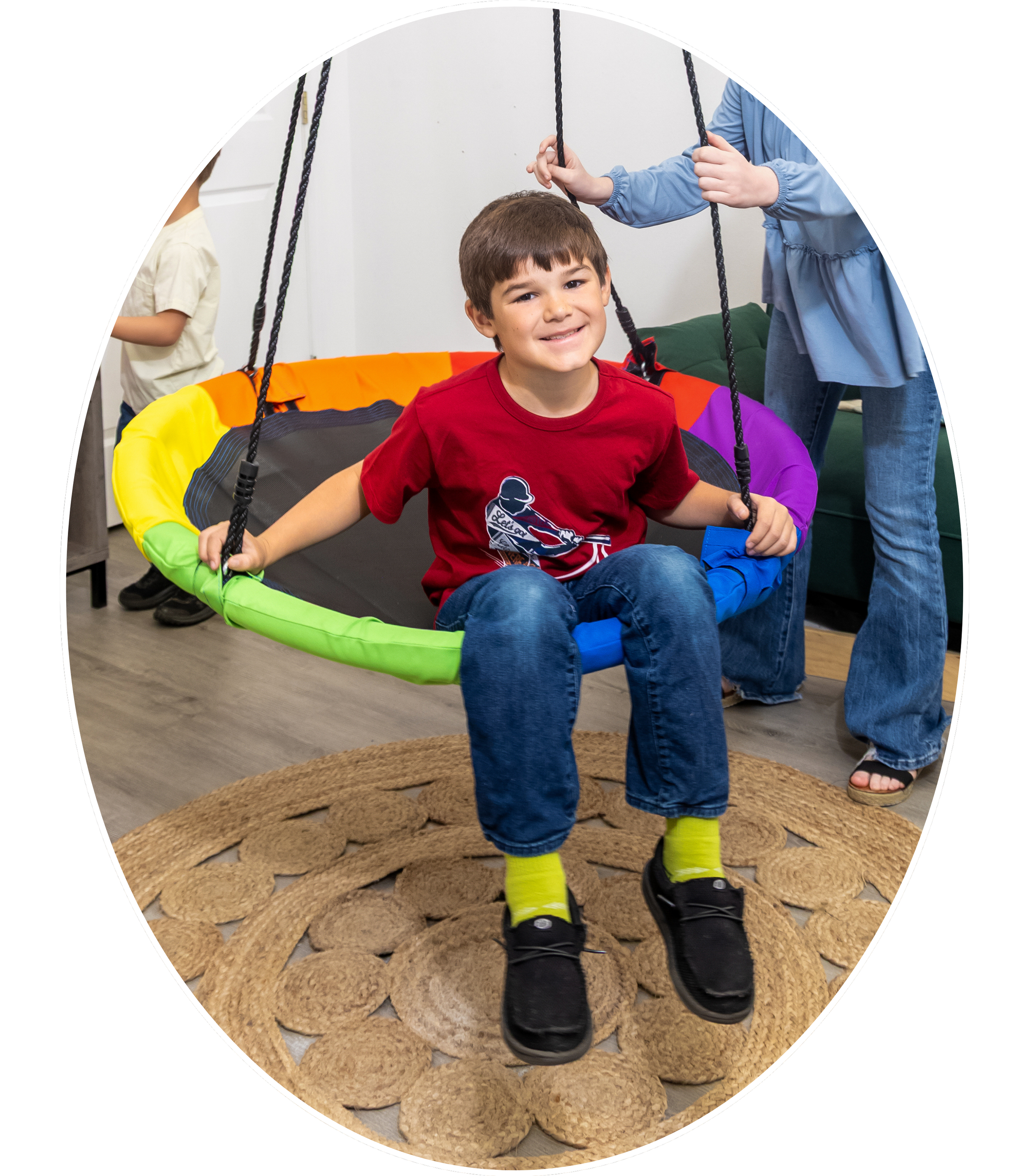 Licensed therapist supporting child through play-based intervention in Madison and Huntsville, AL