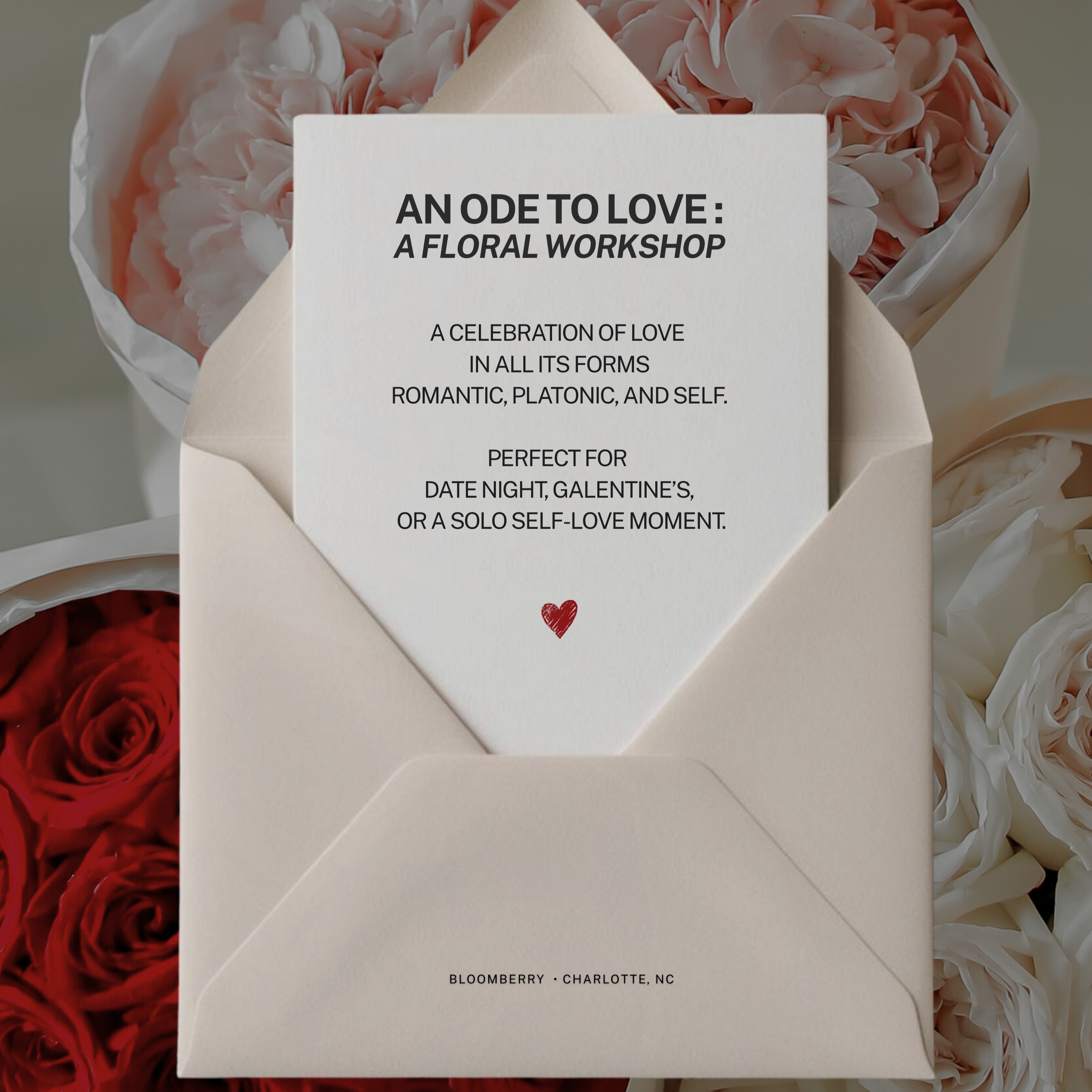 AN ODE TO LOVE: A Floral Workshop